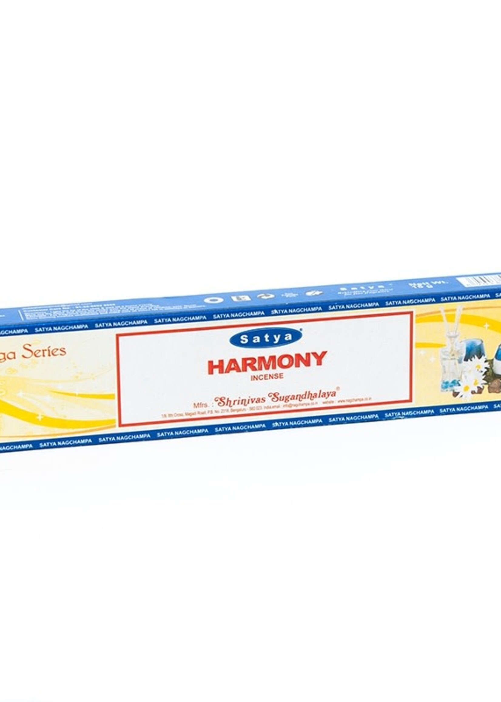 Satya Yoga Series Harmony Incense Sticks Yoga Series 15g
