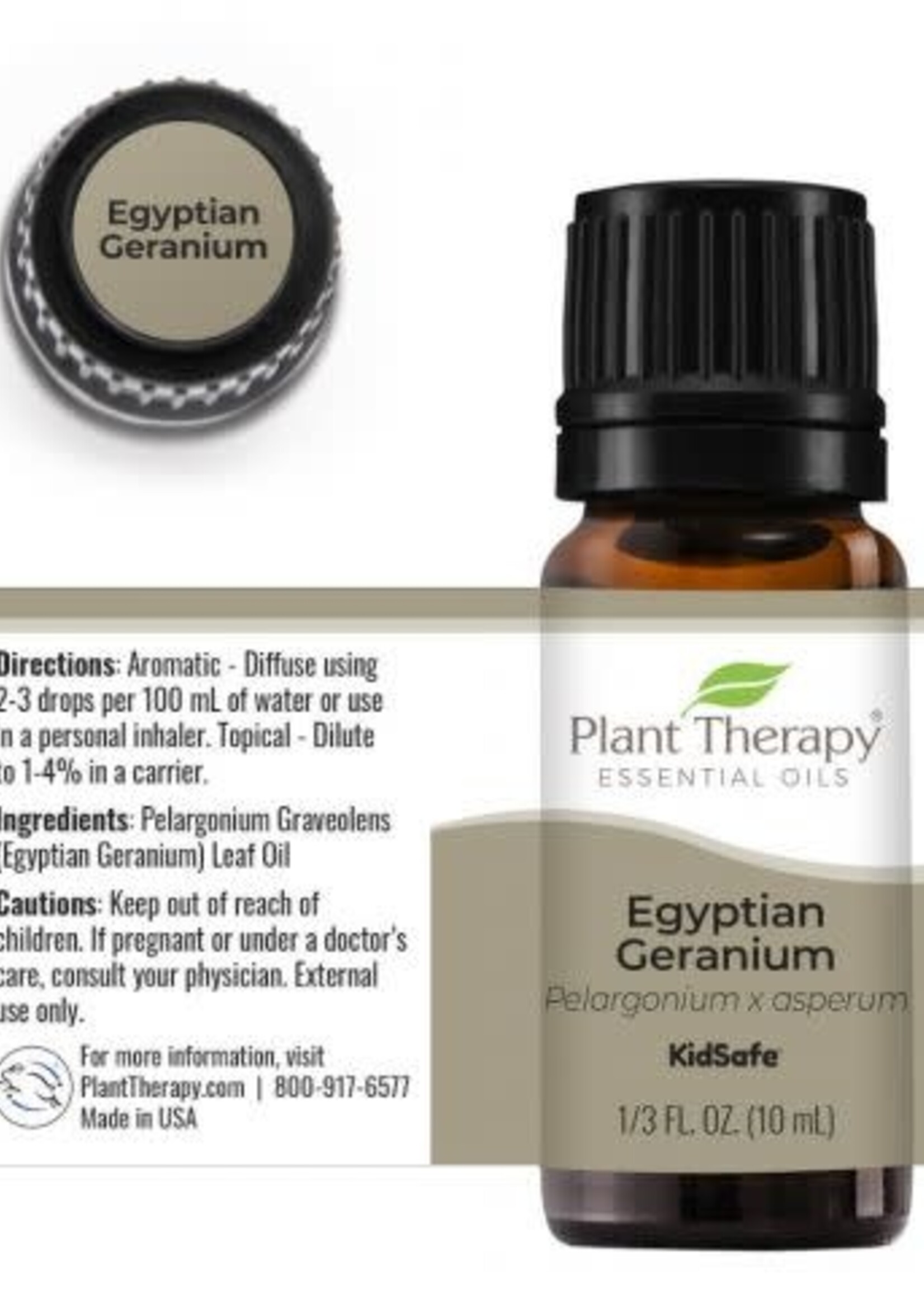 Plant Therapy Geranium Egyptian Essential Oil