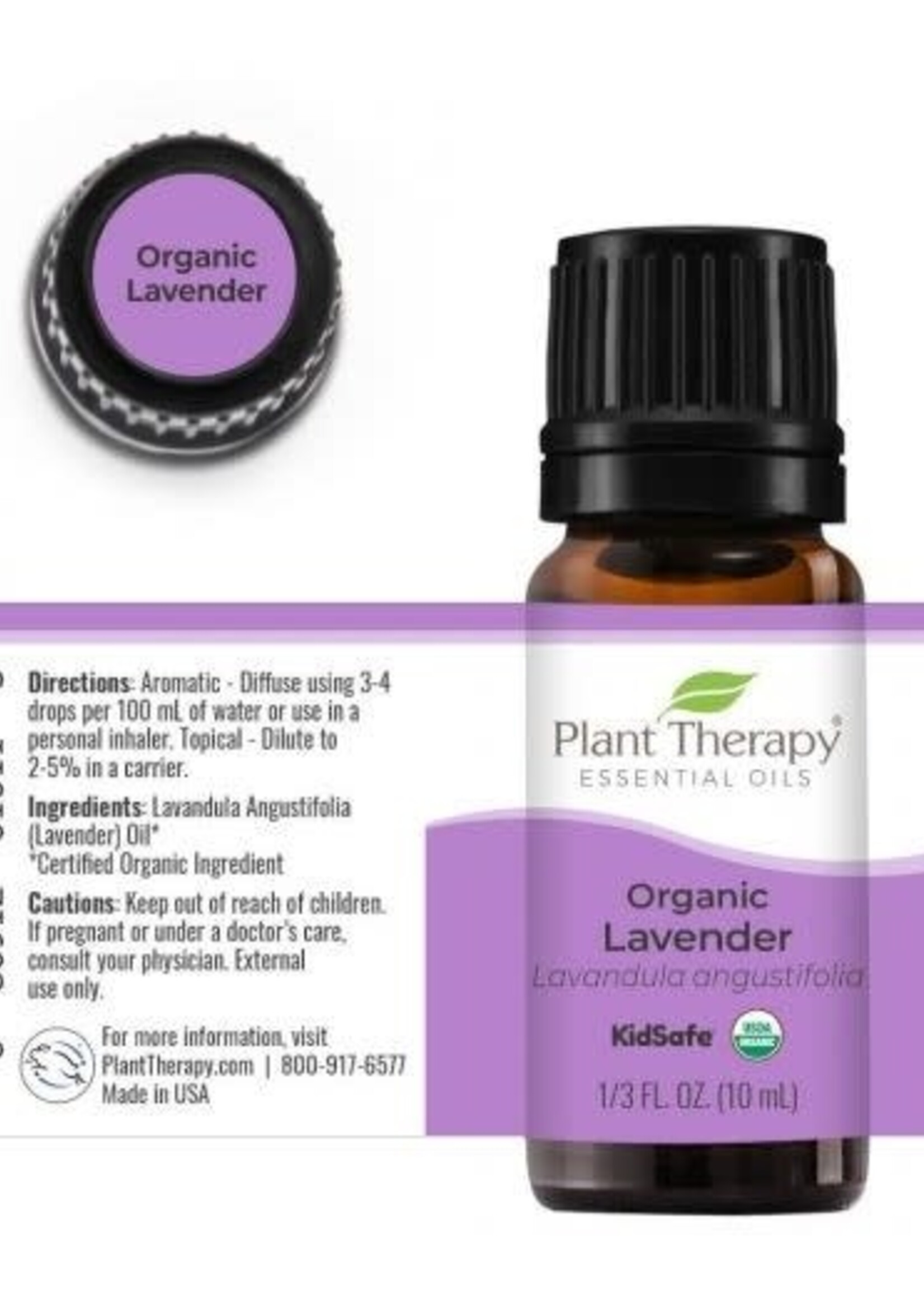 Plant Therapy Lavender Organic Essential Oil