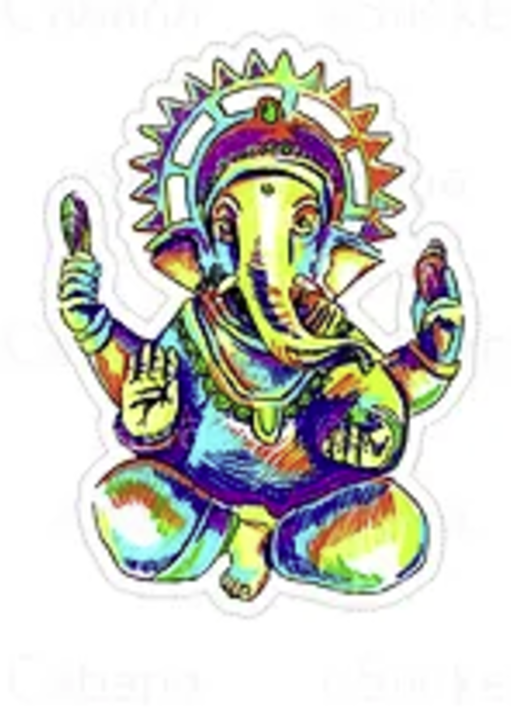 Ganesha- Obstacle Remover  Sticker