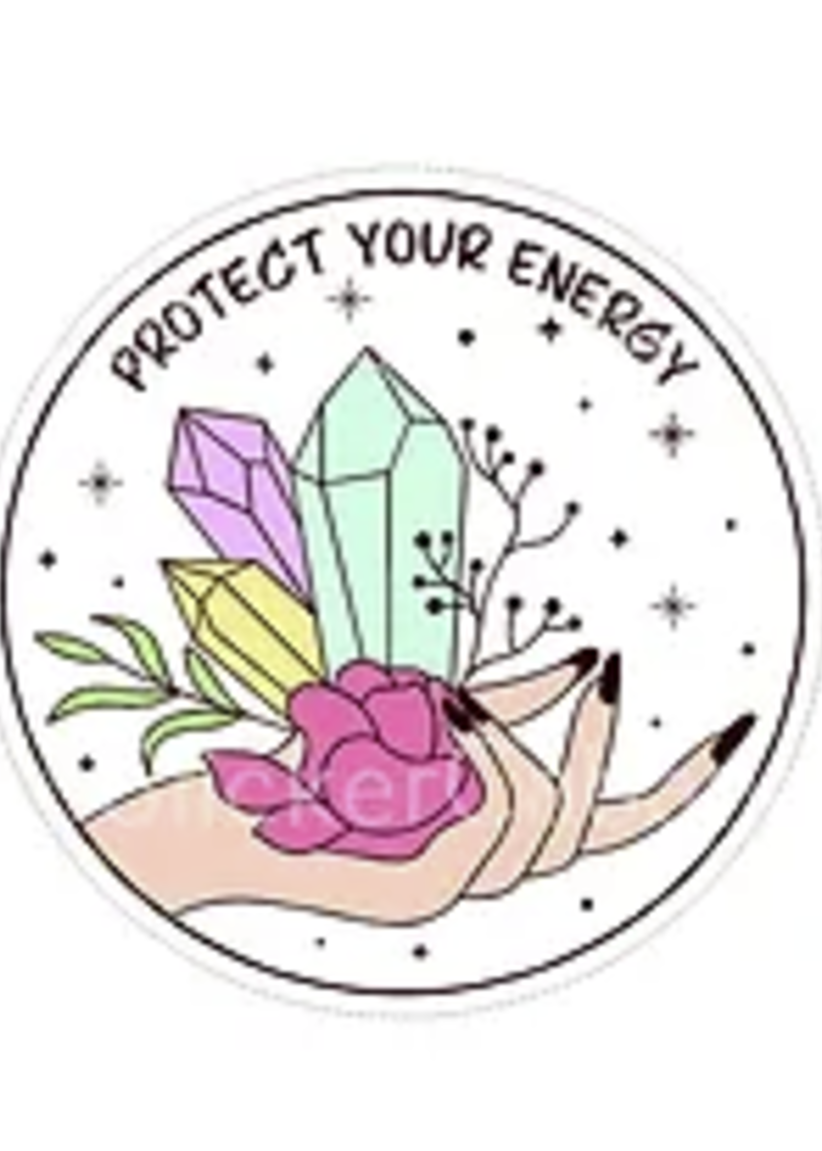 Protect Your Energy Sticker