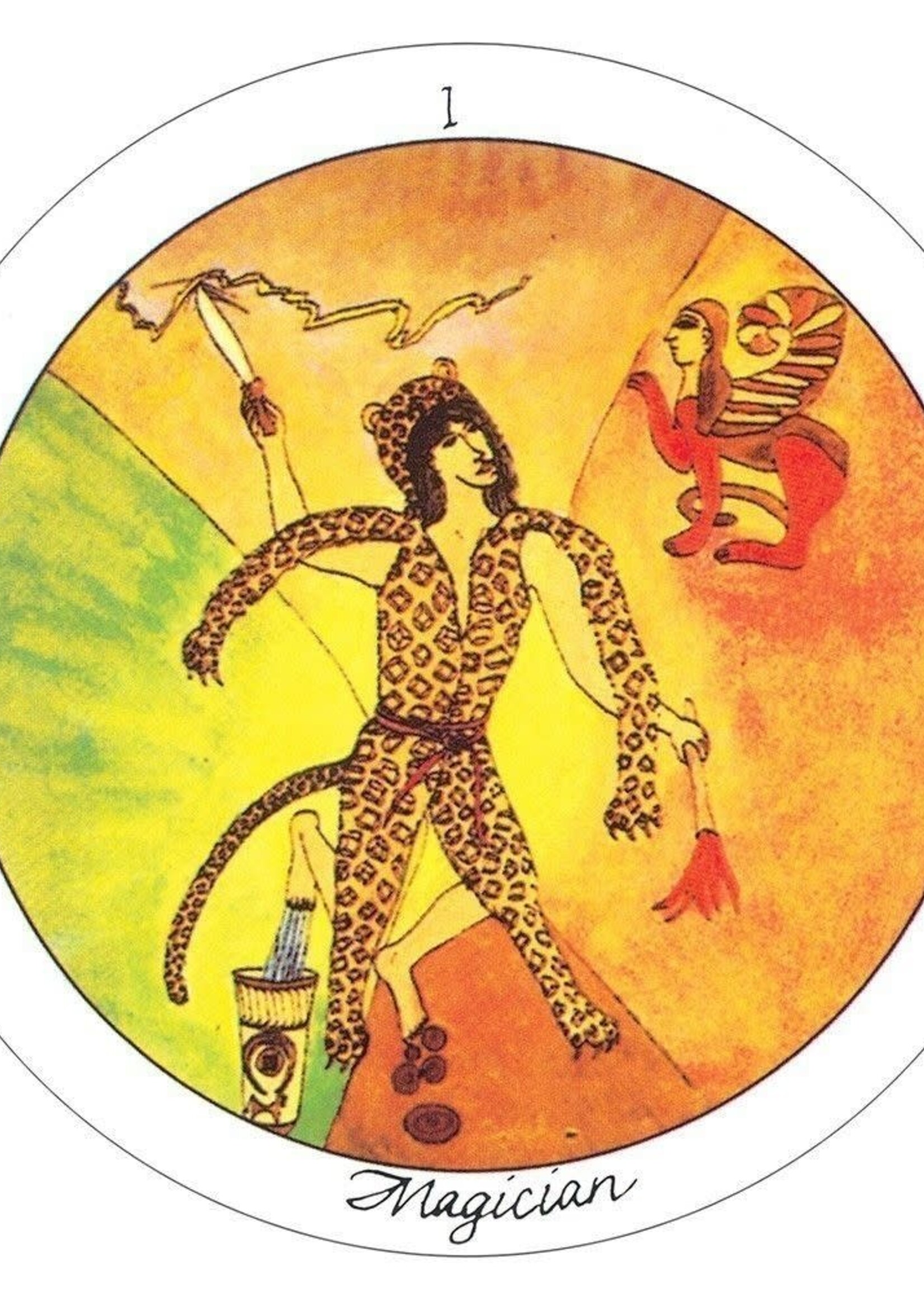 Motherpeace Round Tarot 78 Card Deck & Book