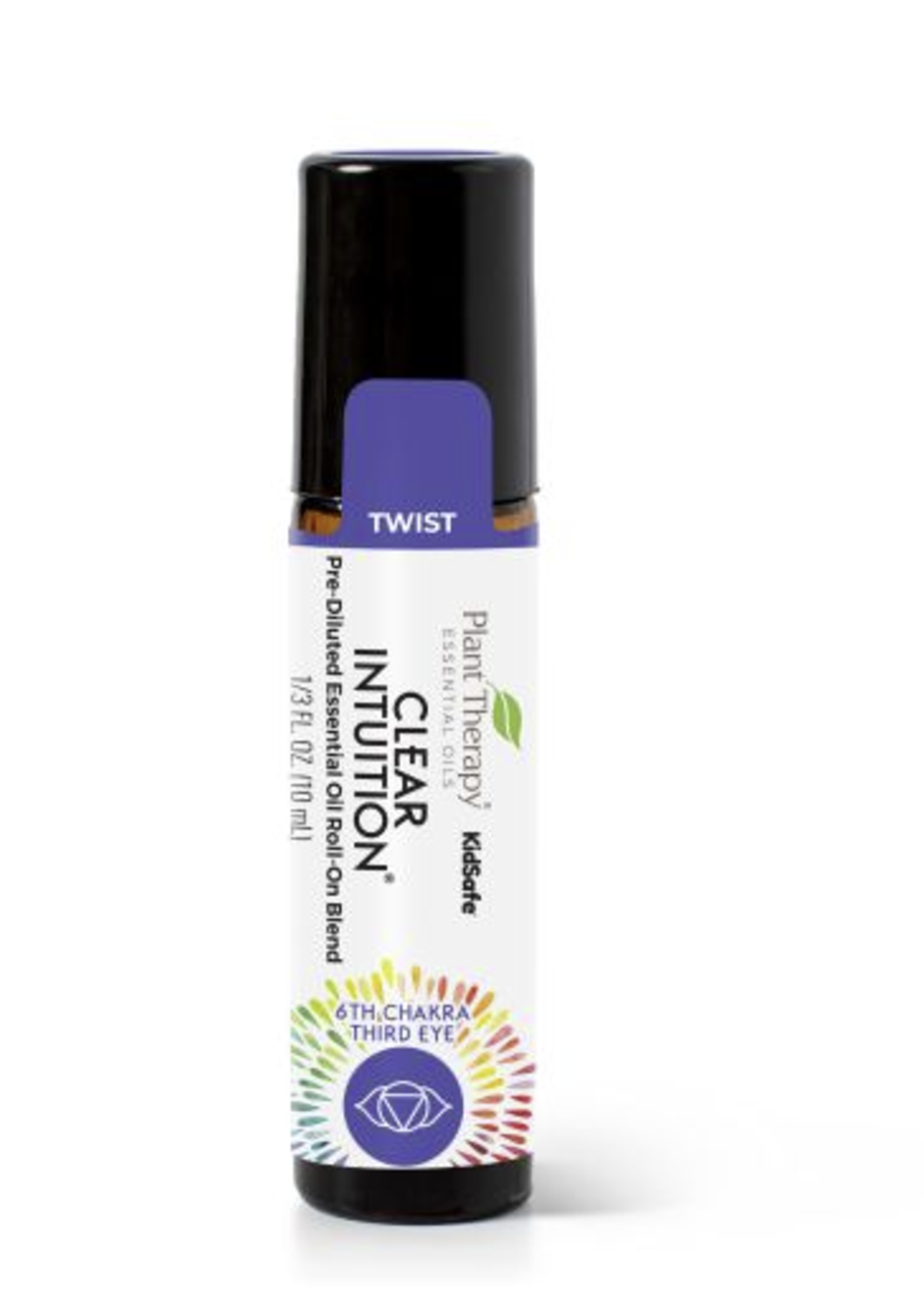 Plant Therapy Clear Intuition (Third Eye Chakra) Essential Oil Roll-On