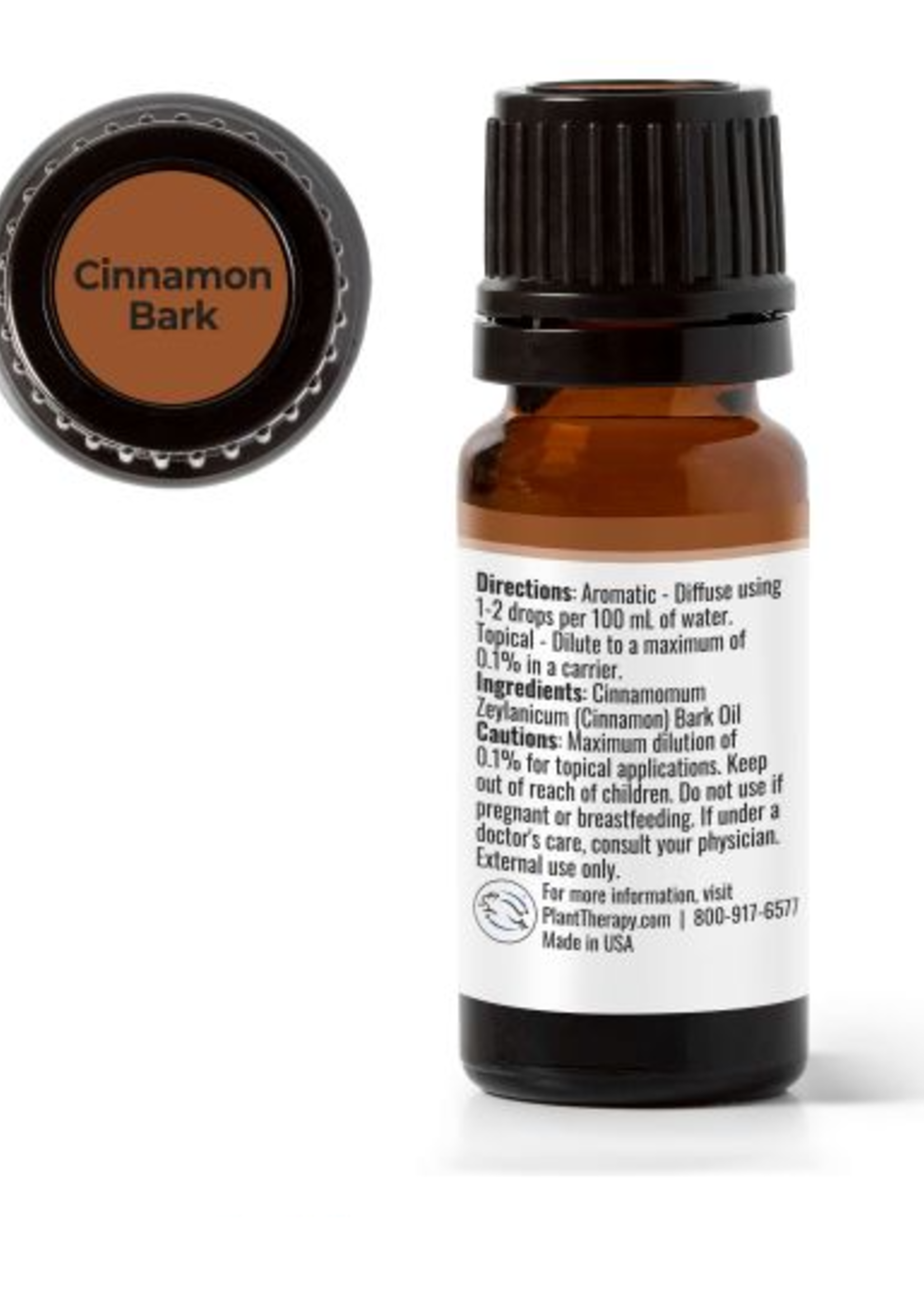 Plant Therapy Cinnamon Bark Essential Oil 10mL