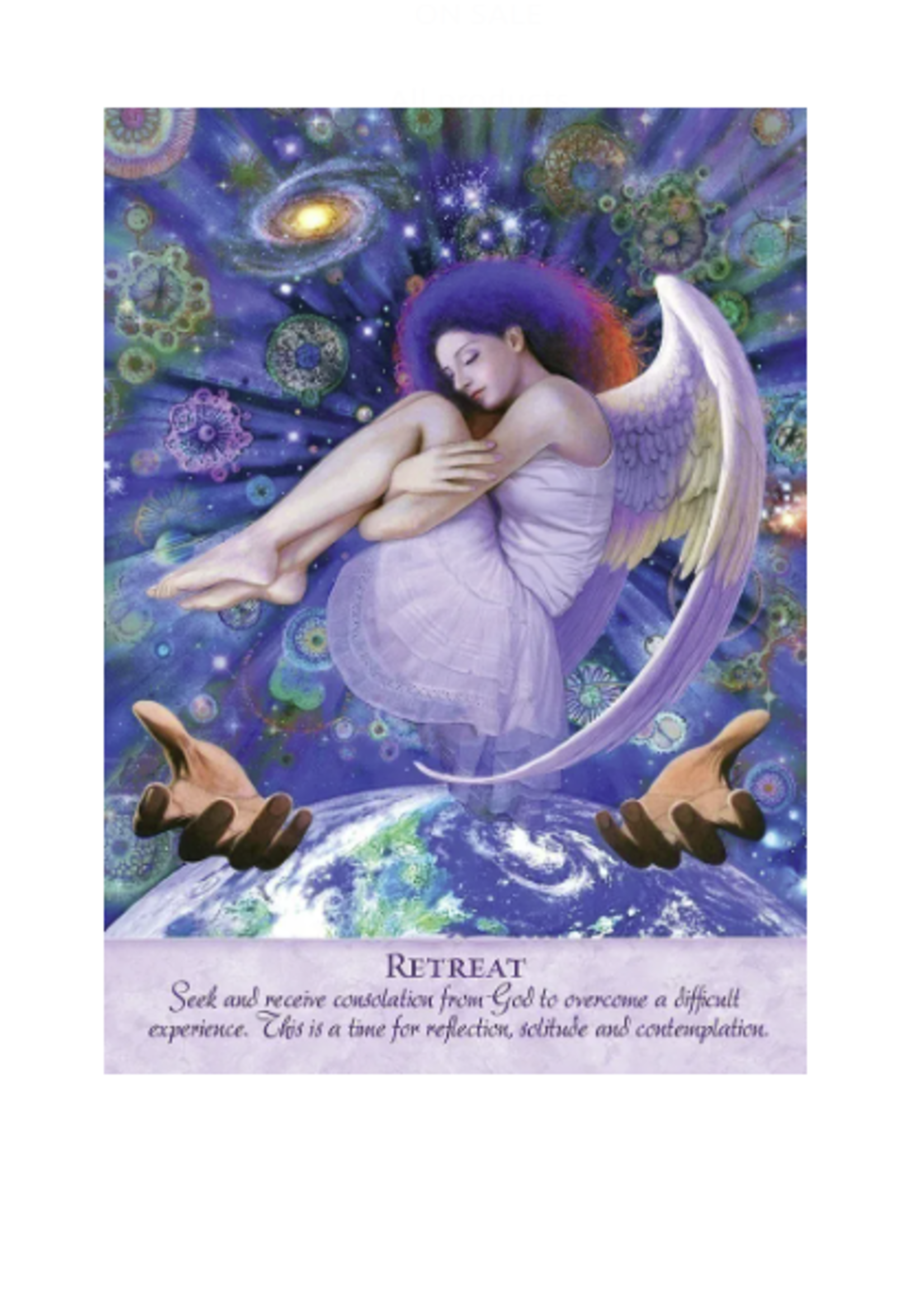 Angel Power Wisdom Cards 45-Card Deck & Book