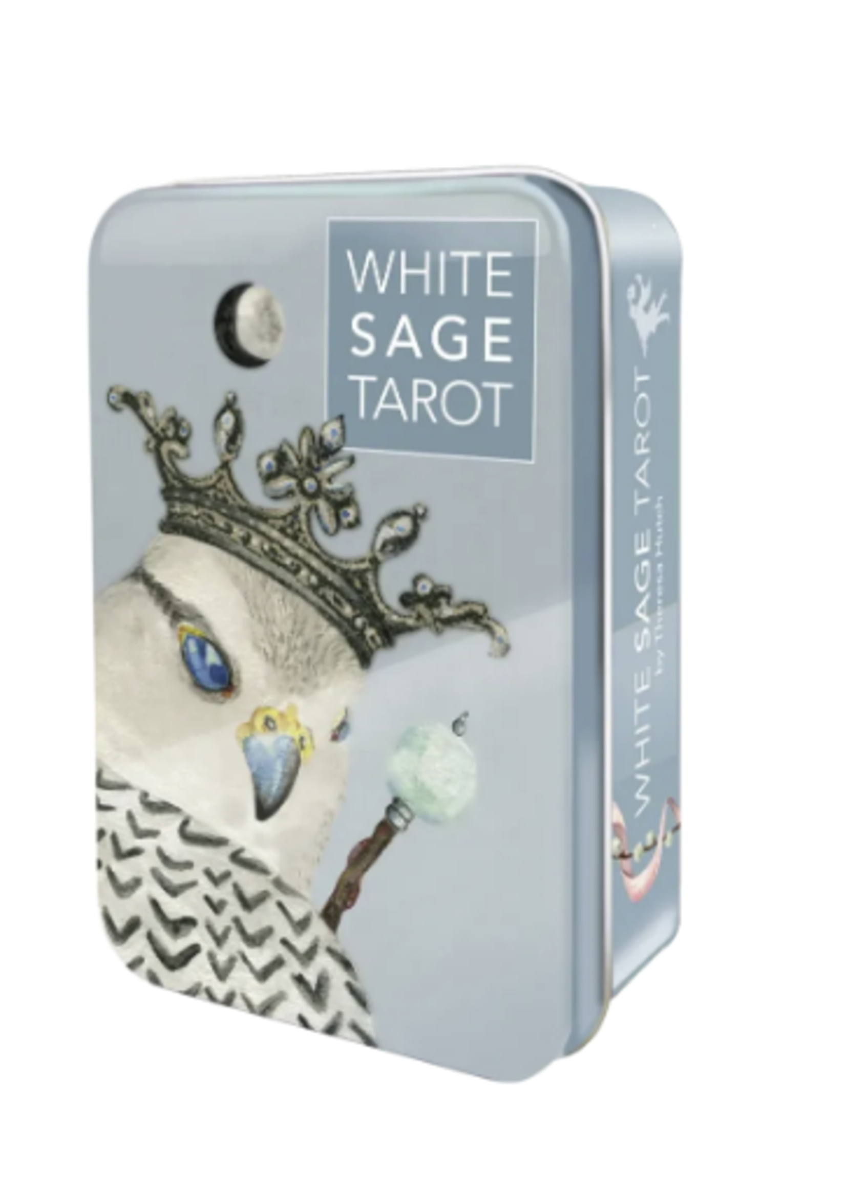 White Sage Tarot 78 Card Pocket Deck in Tin