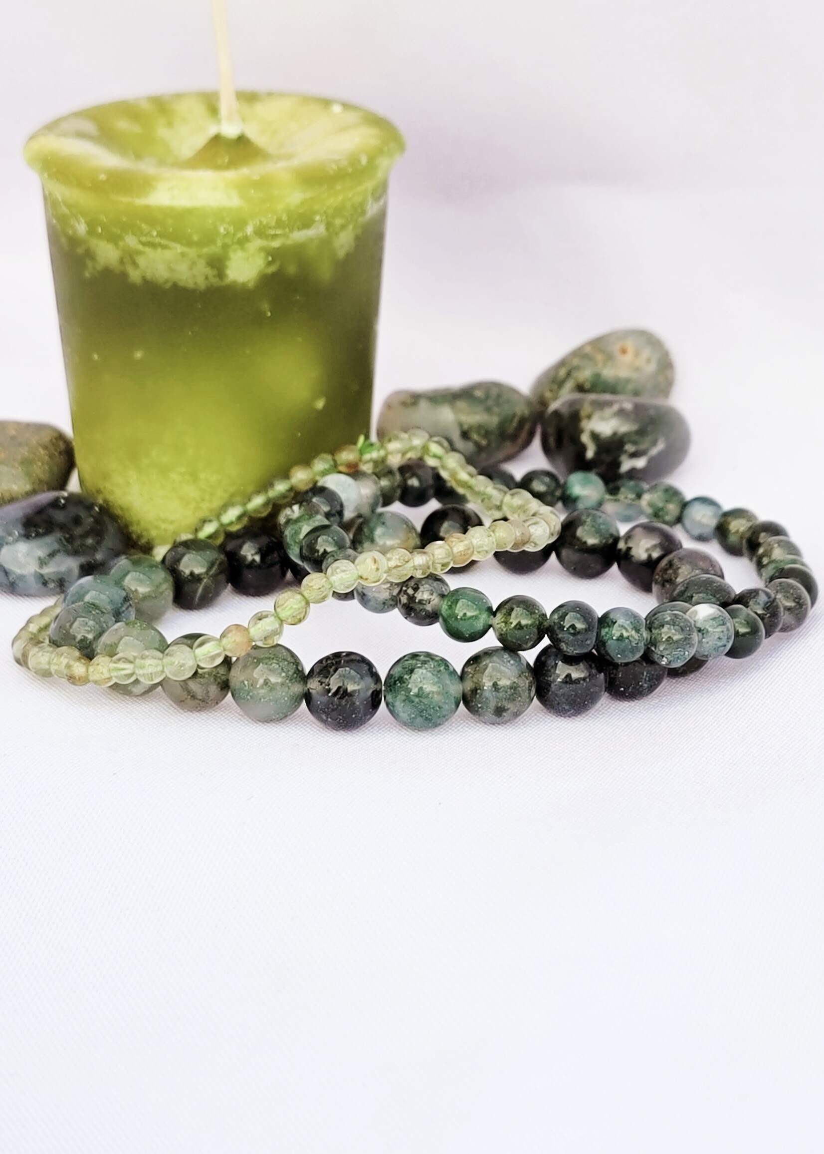 Moss Agate Bracelet
