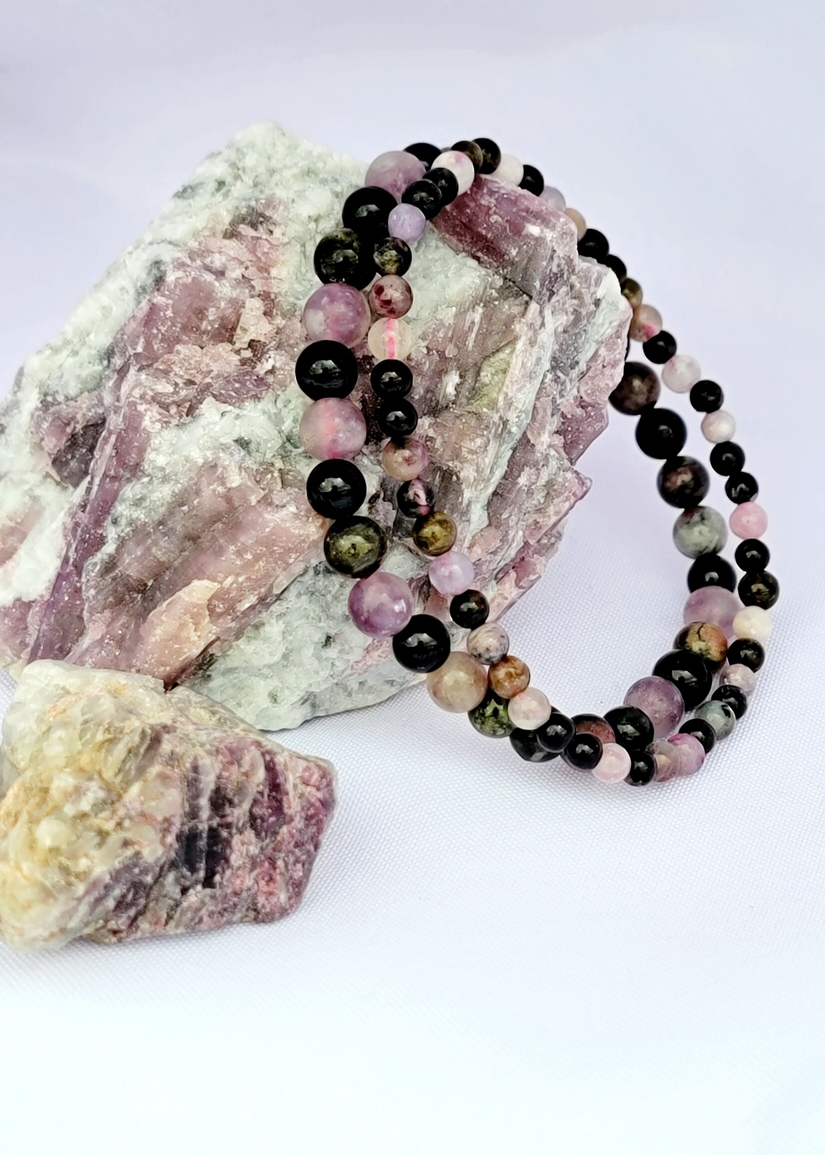 Watermelon Tourmaline Bracelet