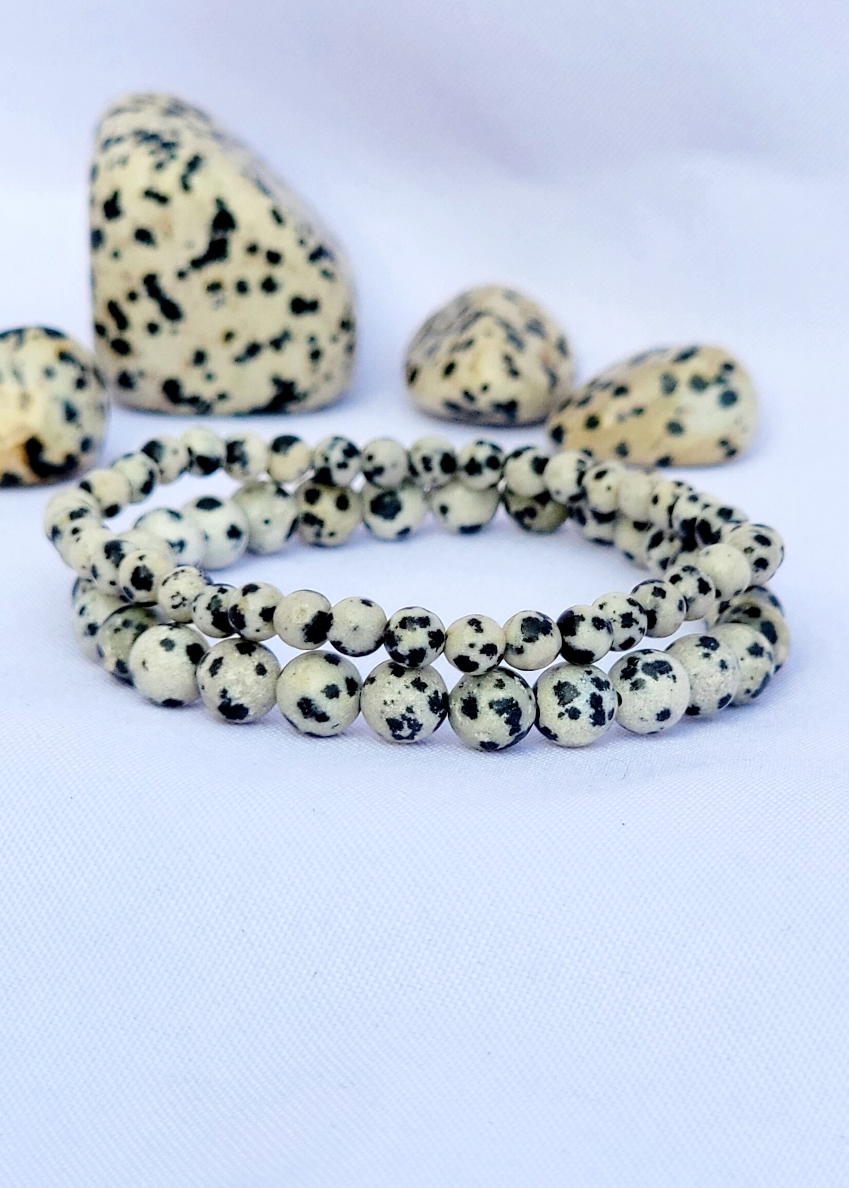 Dalmatian Jasper Bracelet