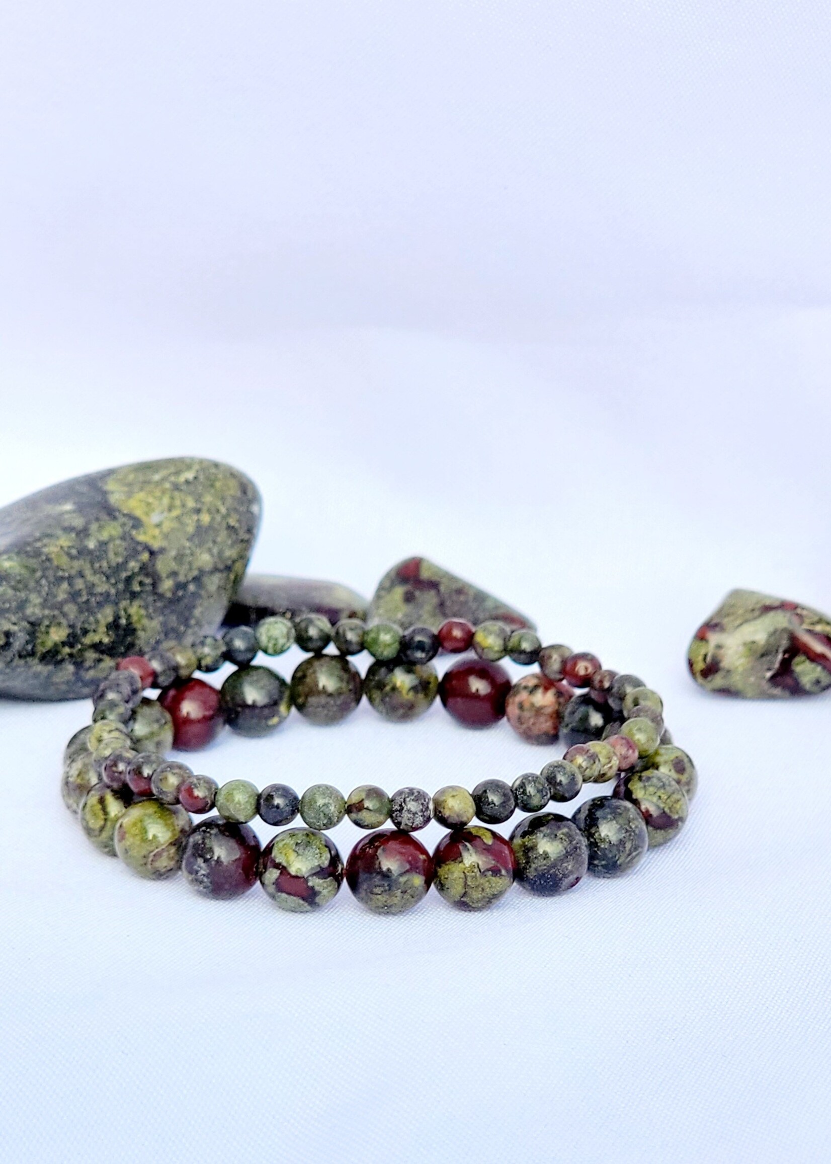 Dragon Blood Jasper Bracelet