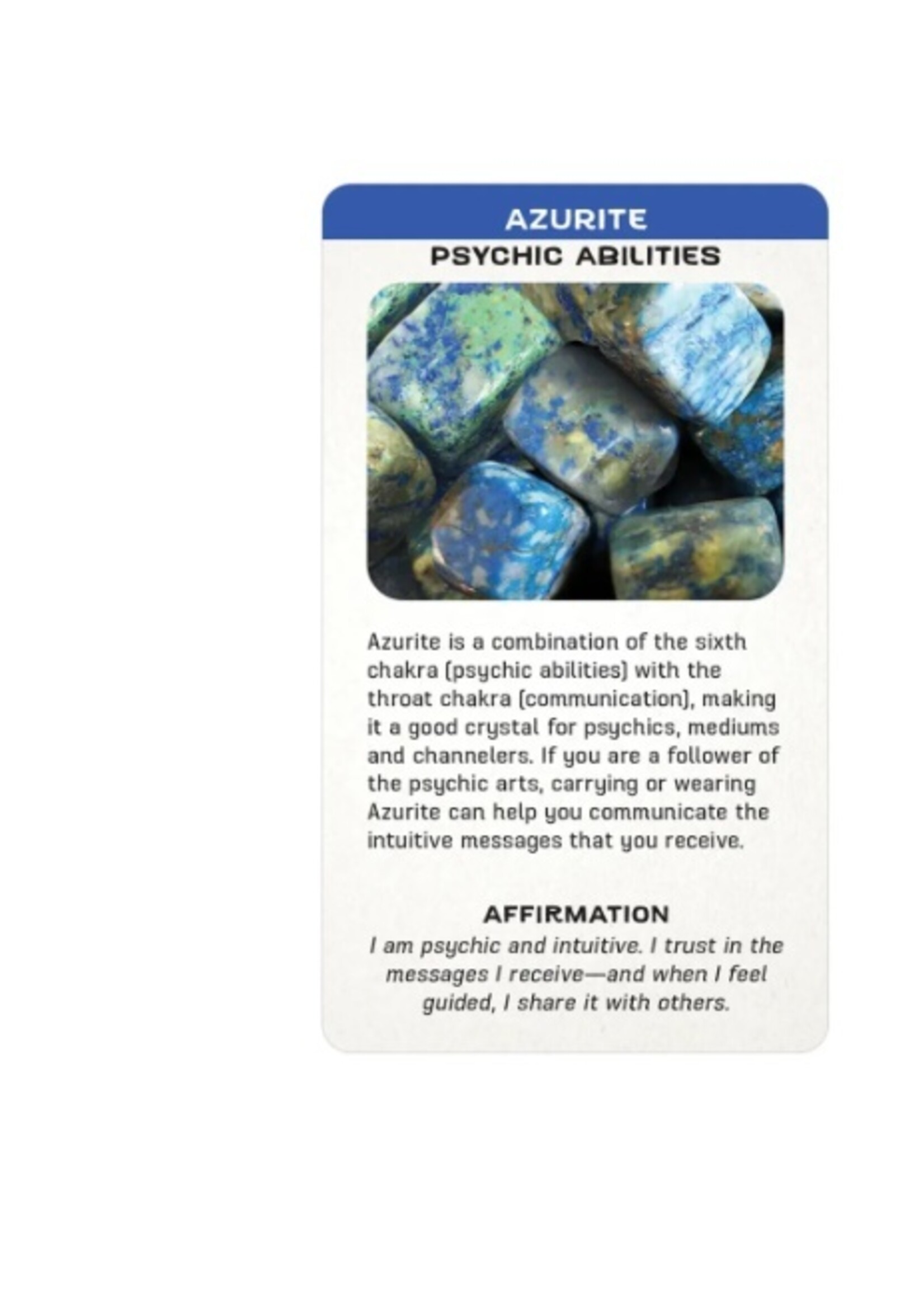 Crystal Message Cards 70-Card Deck