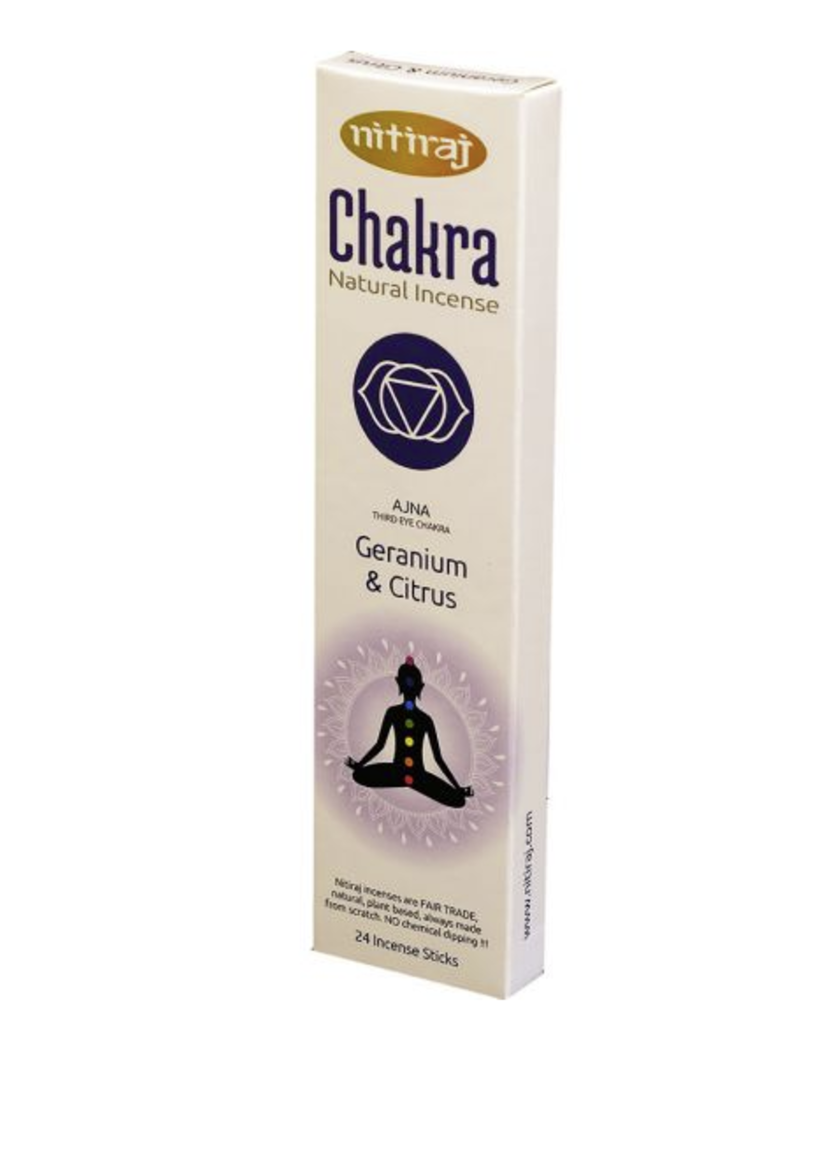 Nitiraj Chakra Incense Sticks Nitiraj 25g