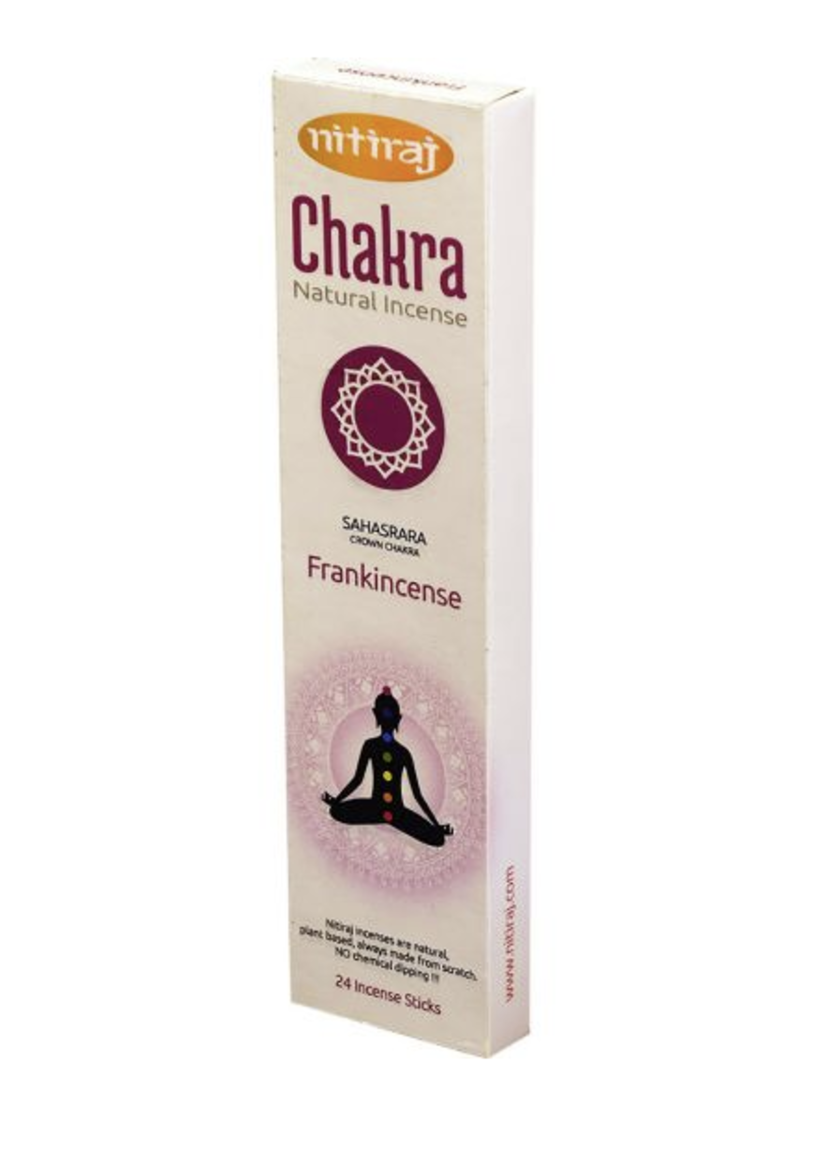 Nitiraj Chakra Incense Sticks Nitiraj 25g