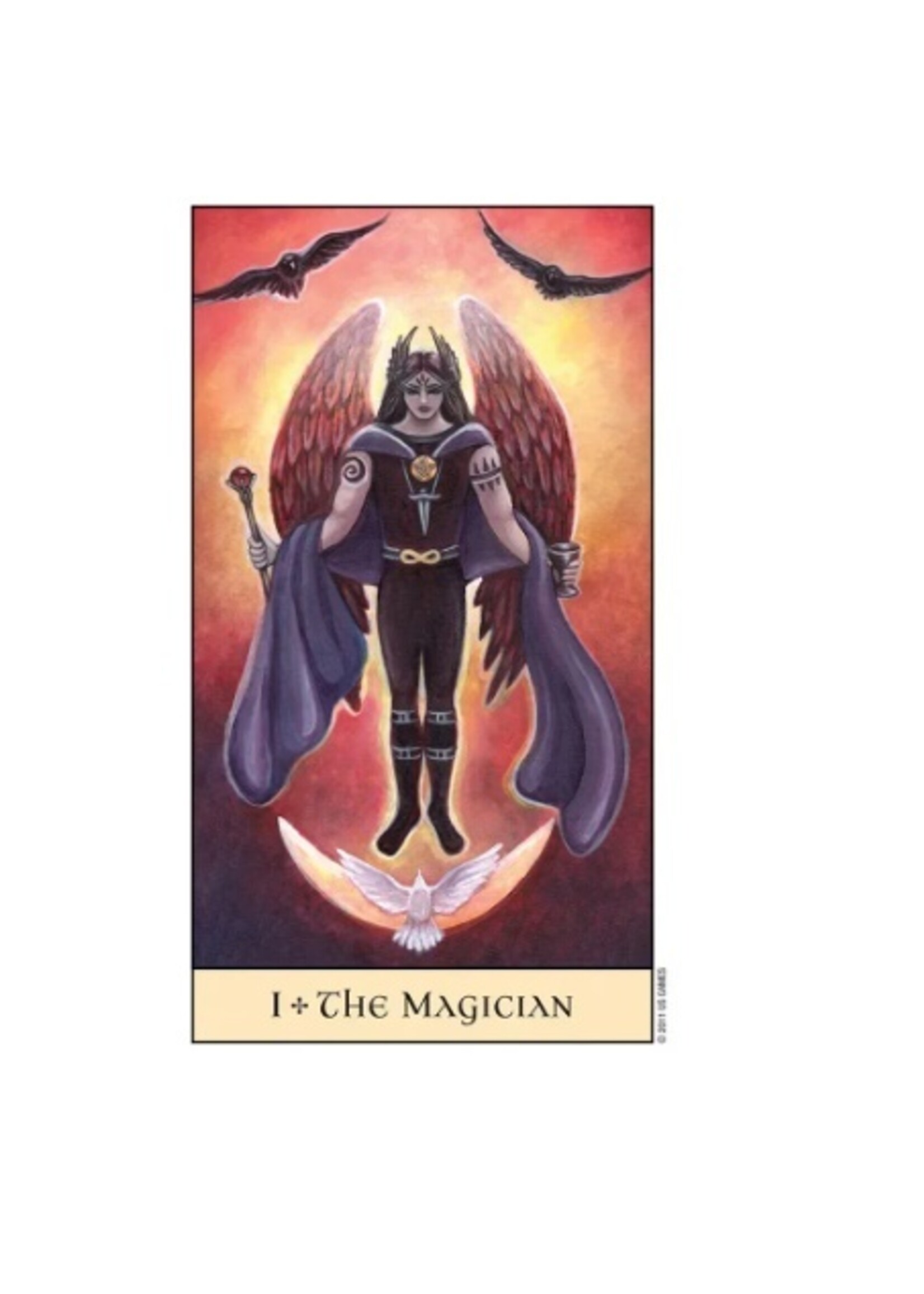 Crystal Visions Tarot 78-Card Deck & Book
