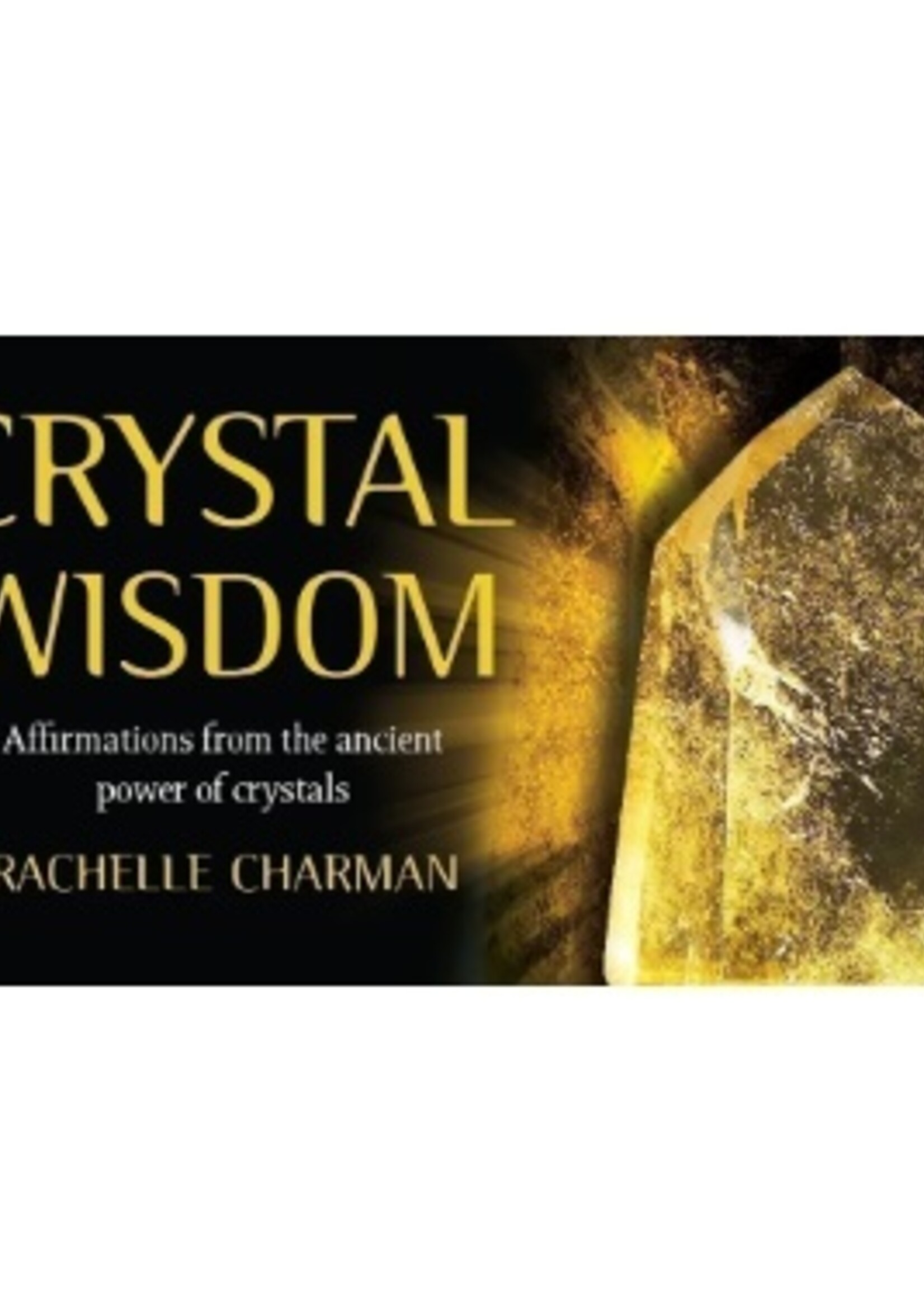Crystal Wisdom Inspirational Cards 40-Card Deck