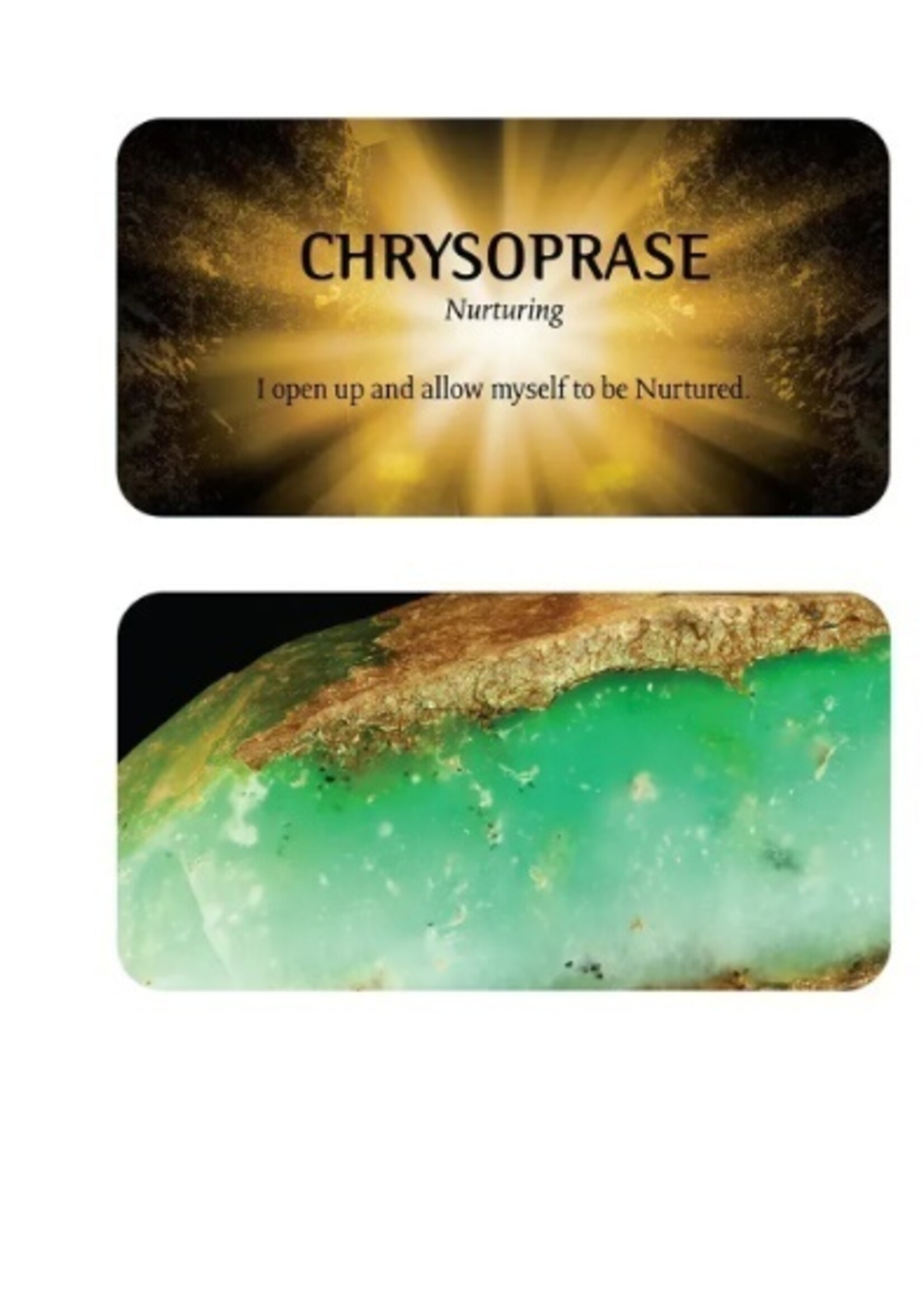 Crystal Wisdom Inspirational Cards 40-Card Deck