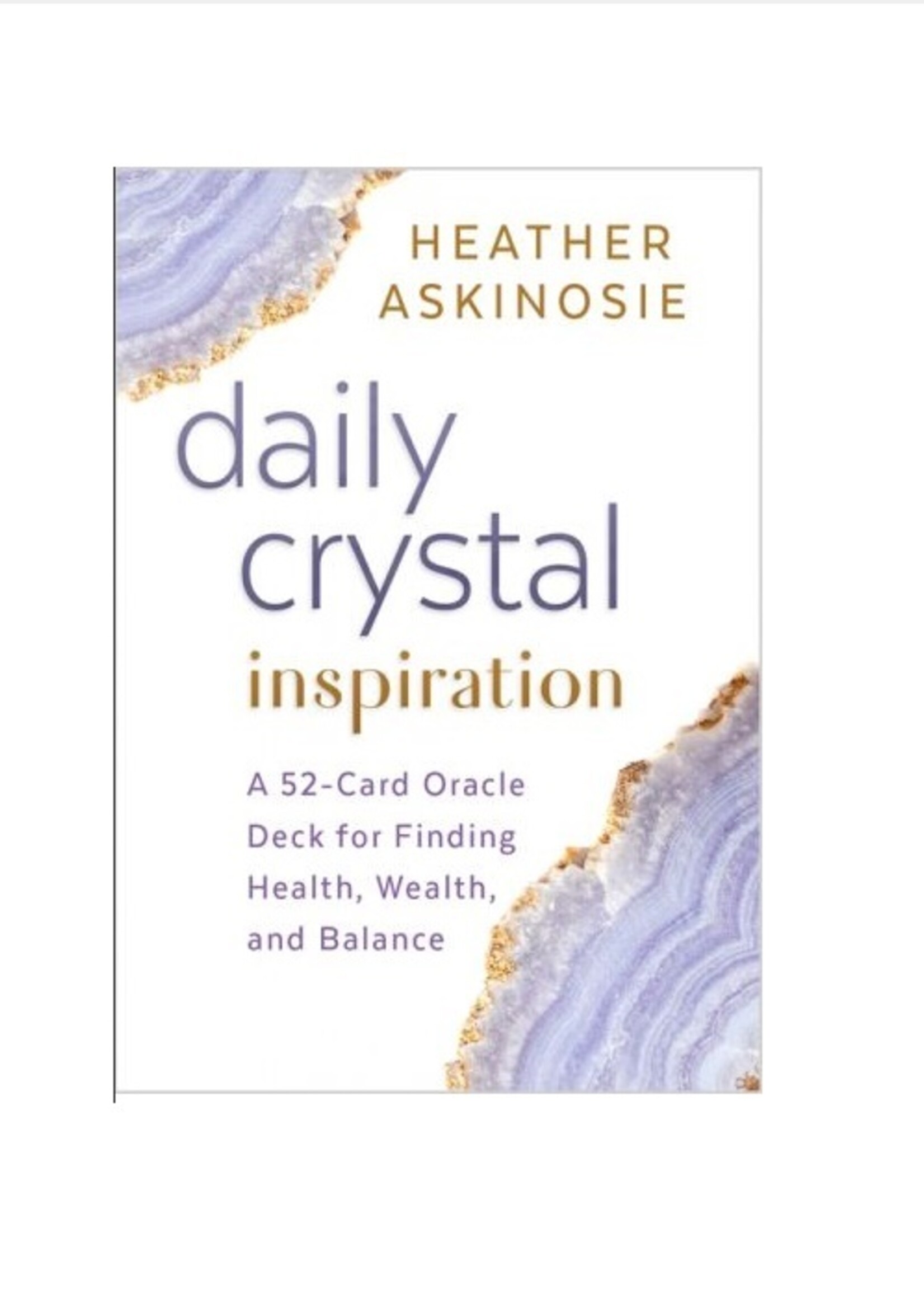 Daily Crystal Inspiration 52-Card Deck & Book