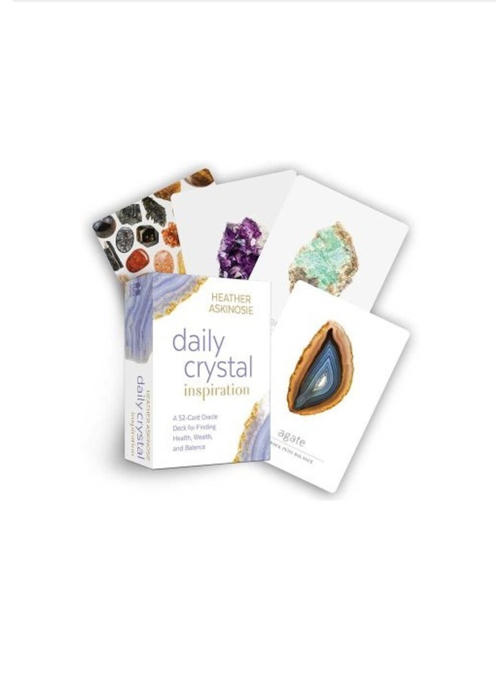 Daily Crystal Inspiration 52-Card Deck & Book