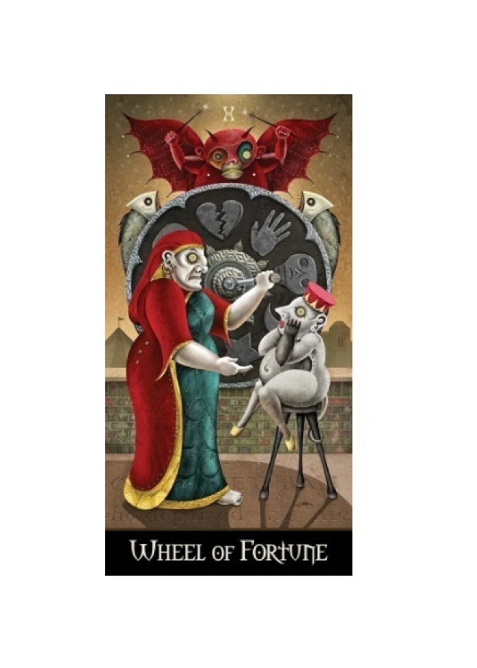 Deviant Moon Tarot Borderless Edition Deck & Book