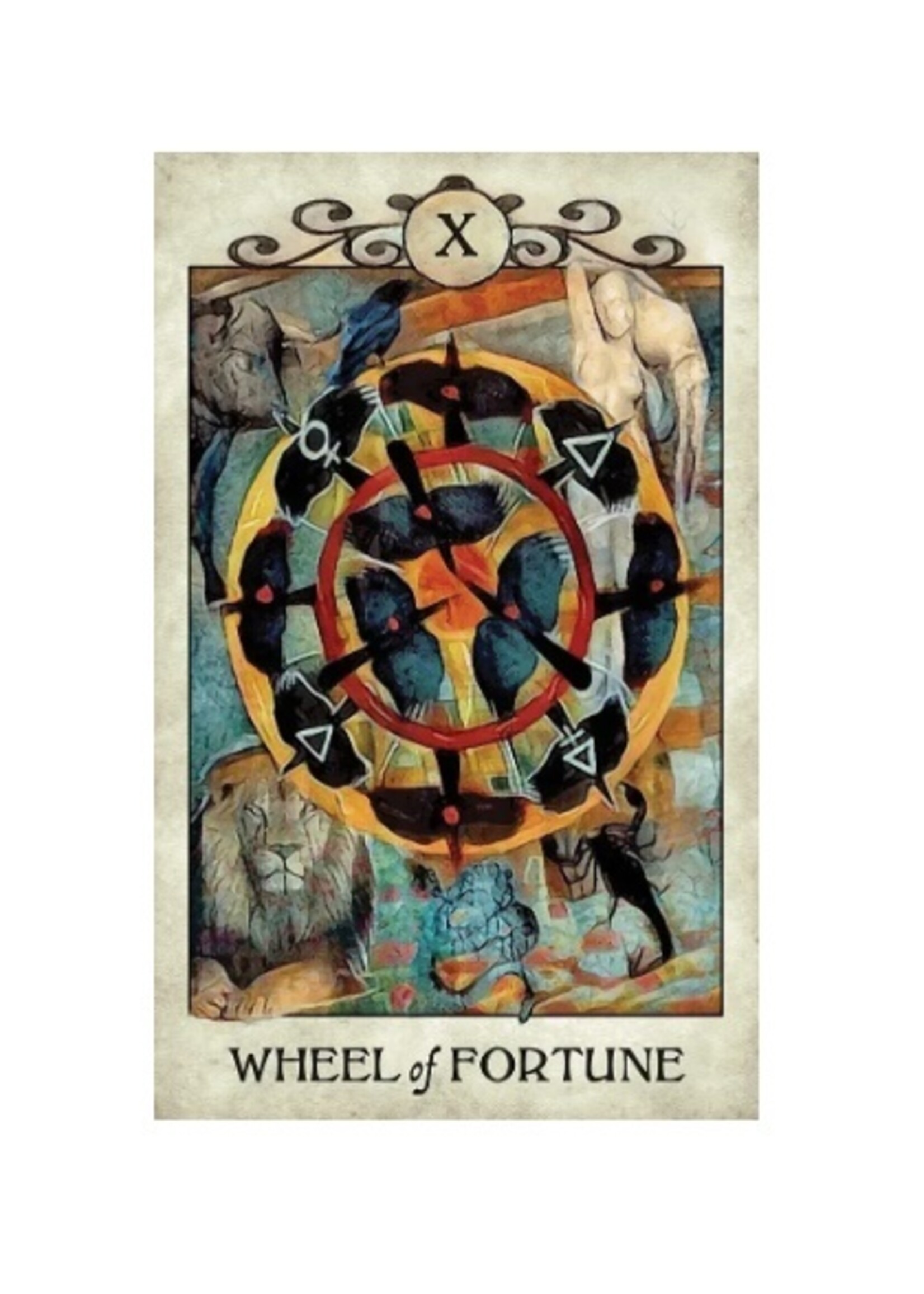 Crow Tarot 78-Card Deck & Book