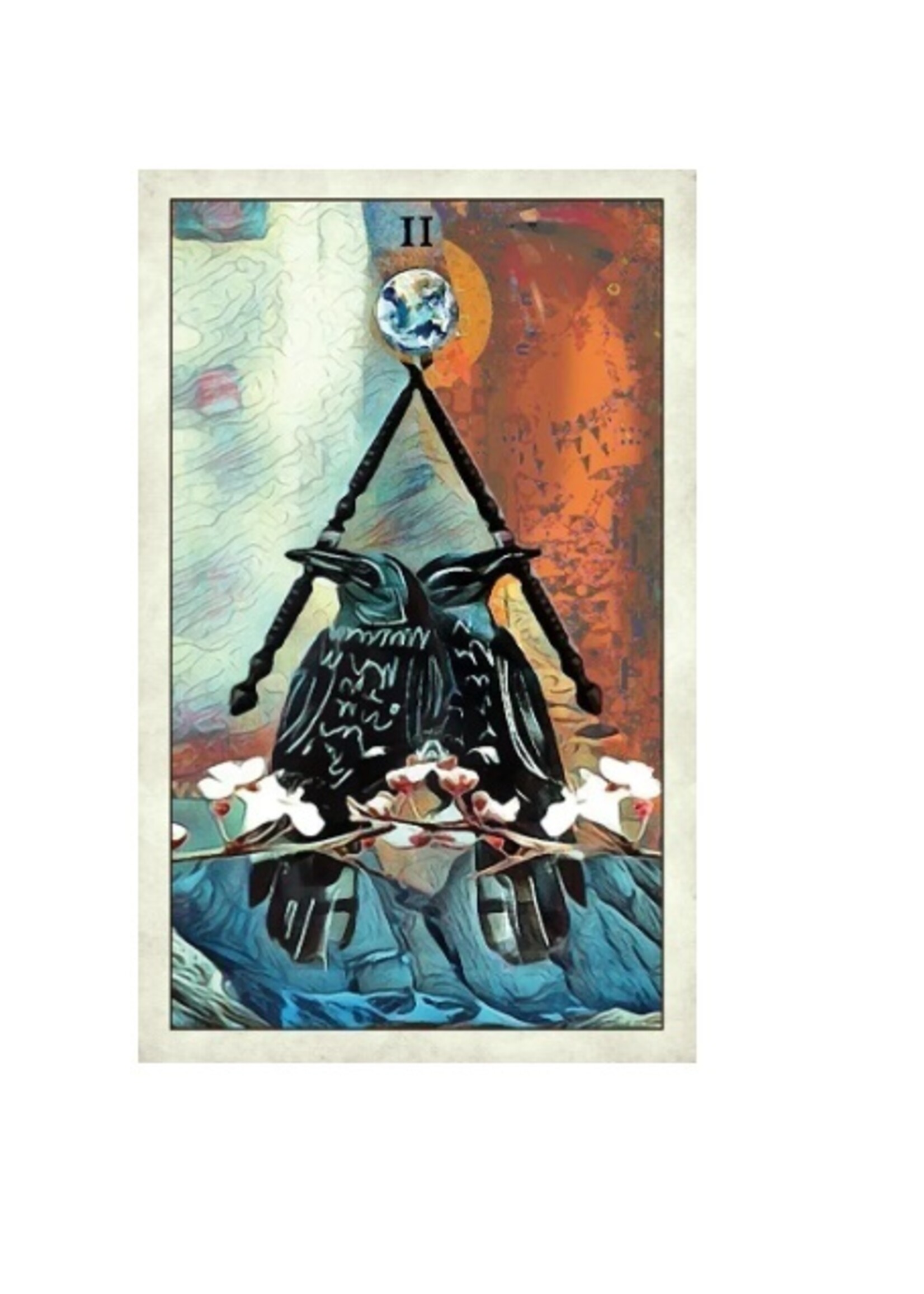 Crow Tarot 78-Card Deck & Book