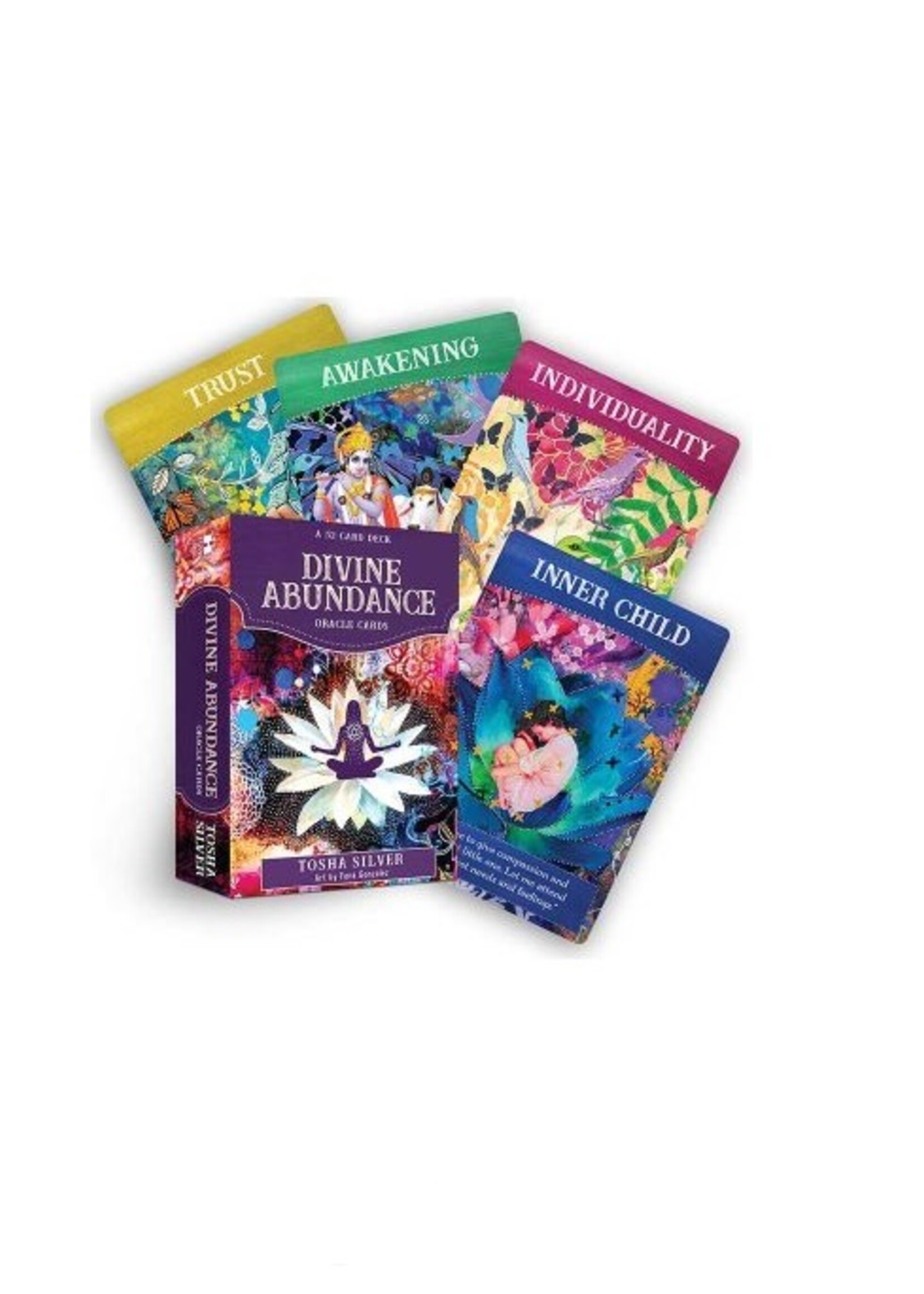 Divine Abundance Oracle Cards 52-Card Deck & E- Book