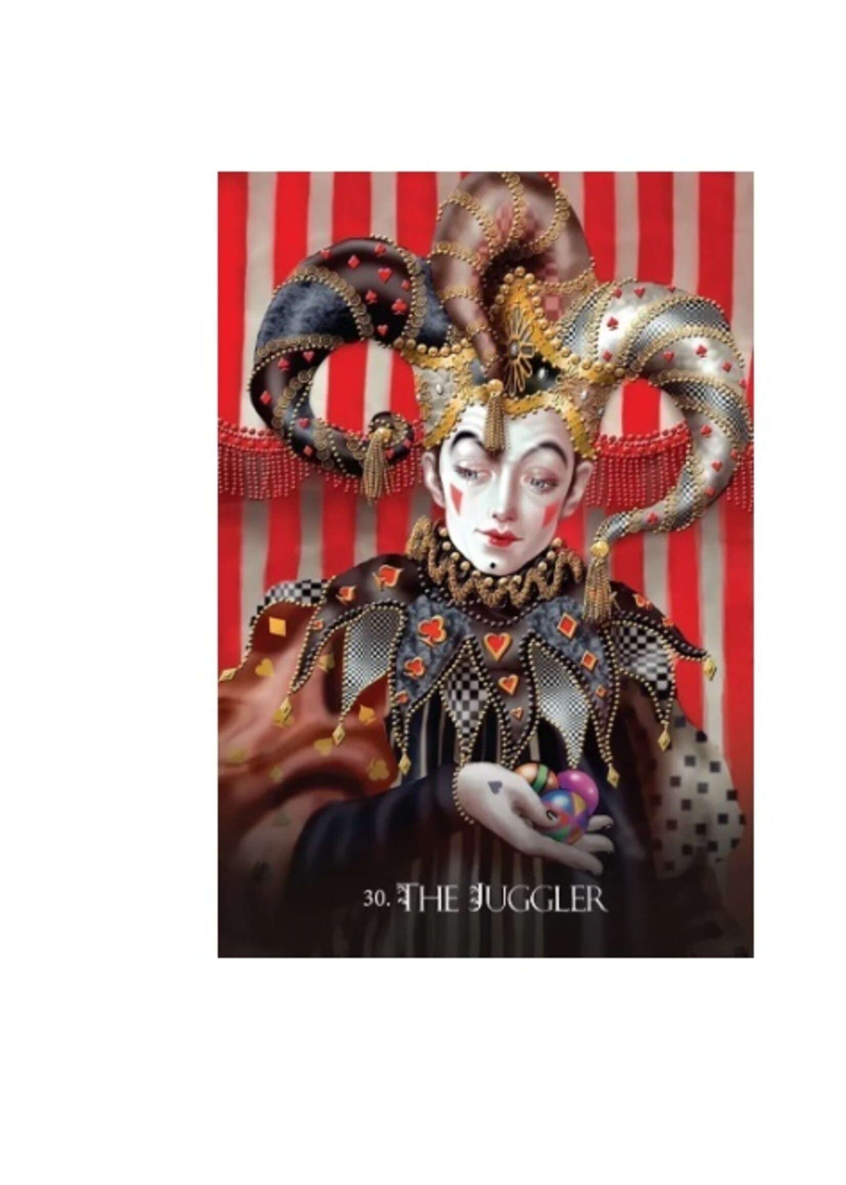 Divine Circus Oracle Cards 44-Card Deck & Book