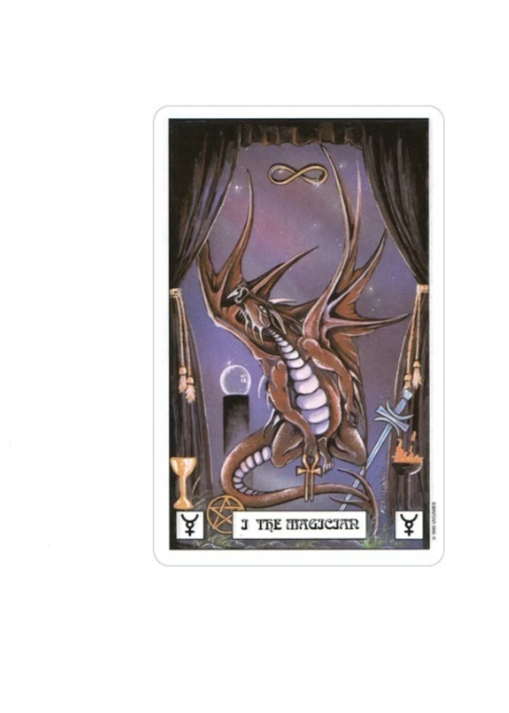 Dragon Tarot 78-Card Deck & Book
