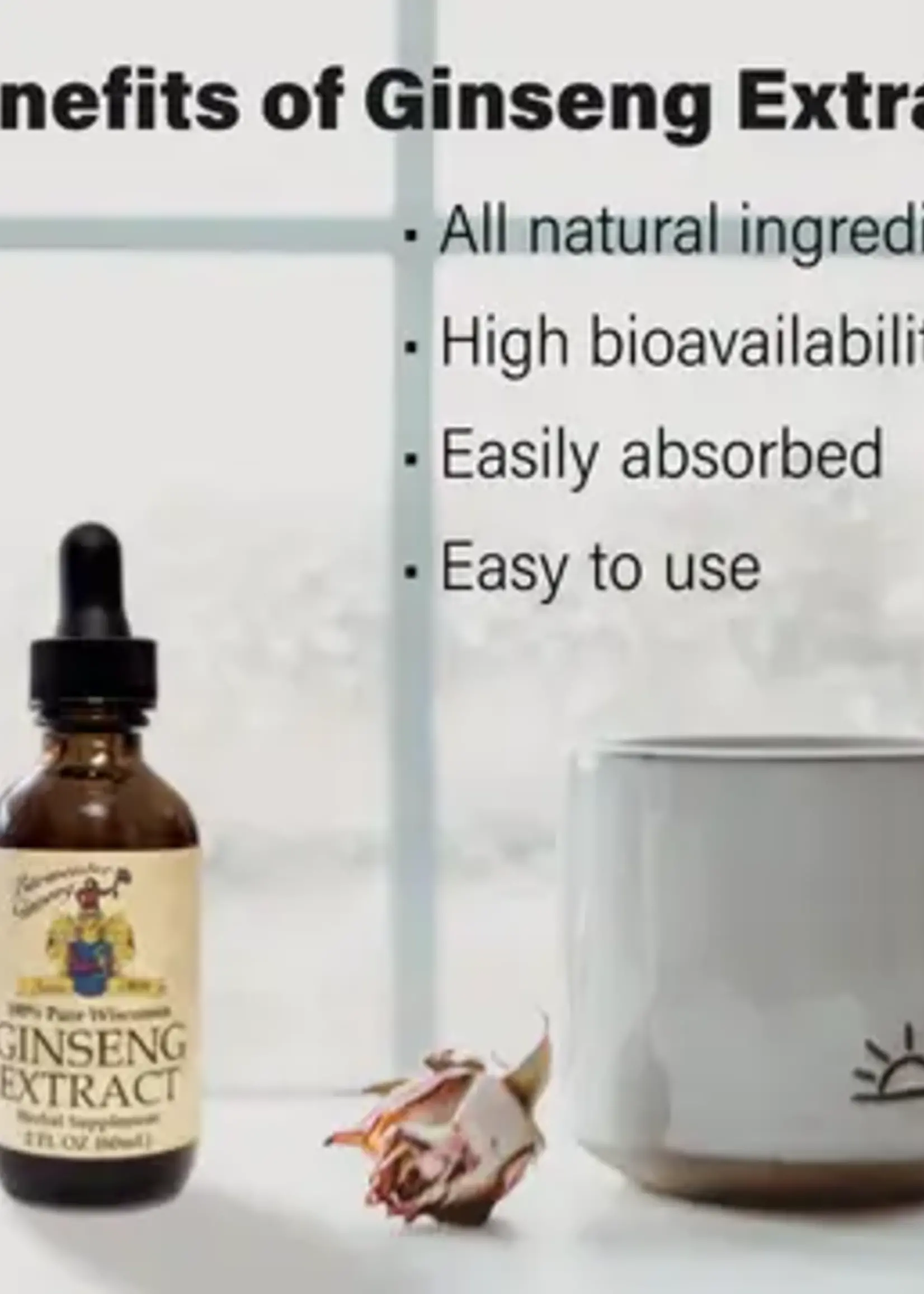 Ginseng Extract (2oz)