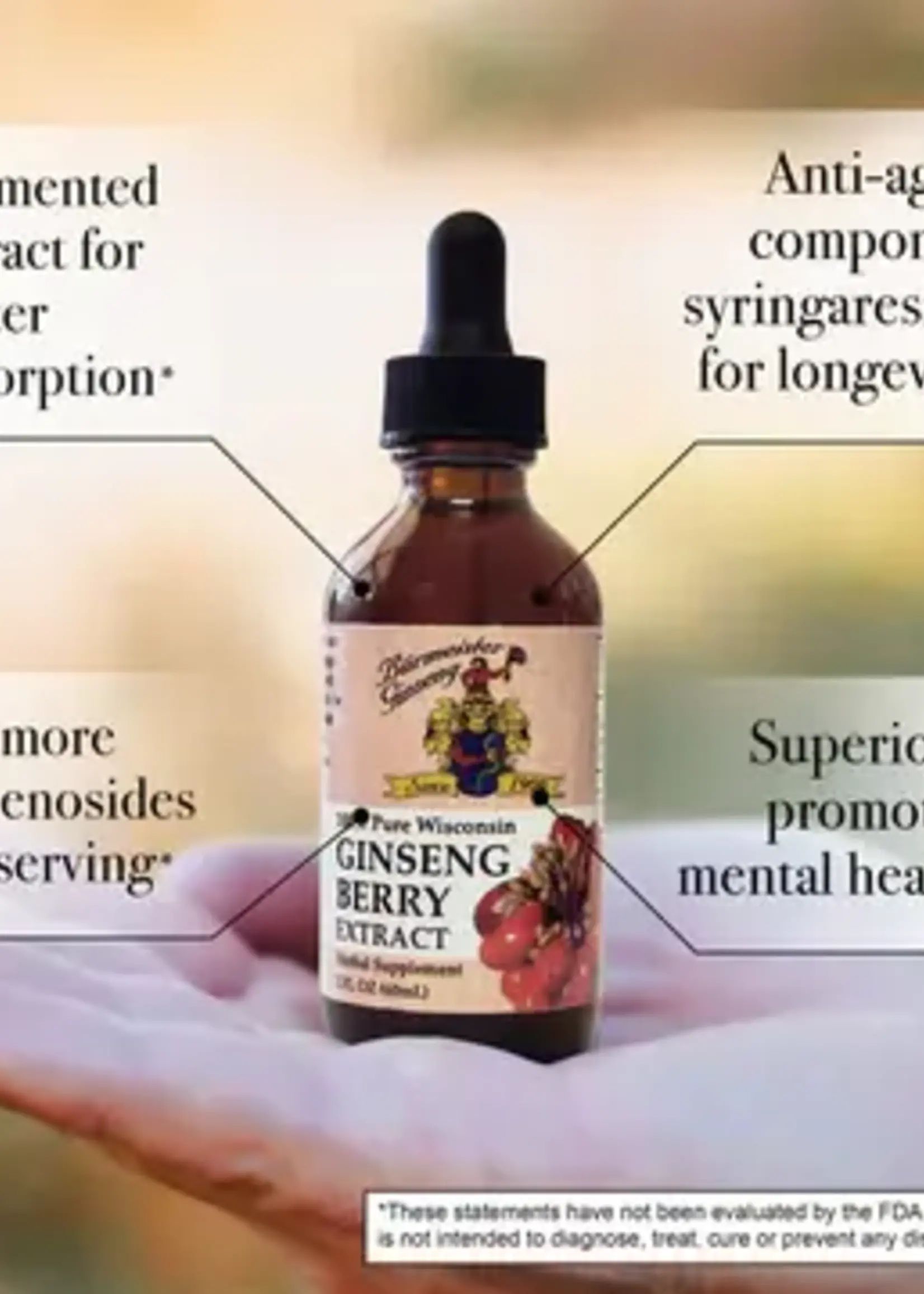 Ginseng Berry Extract (2oz)