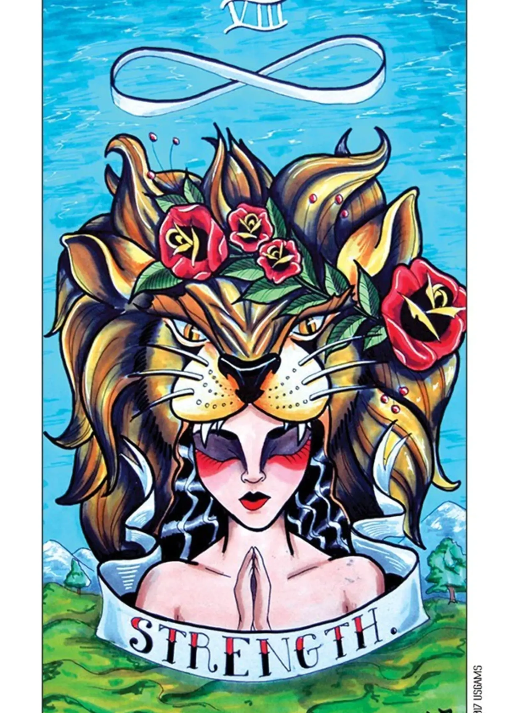 Eight Coins Tattoo Tarot