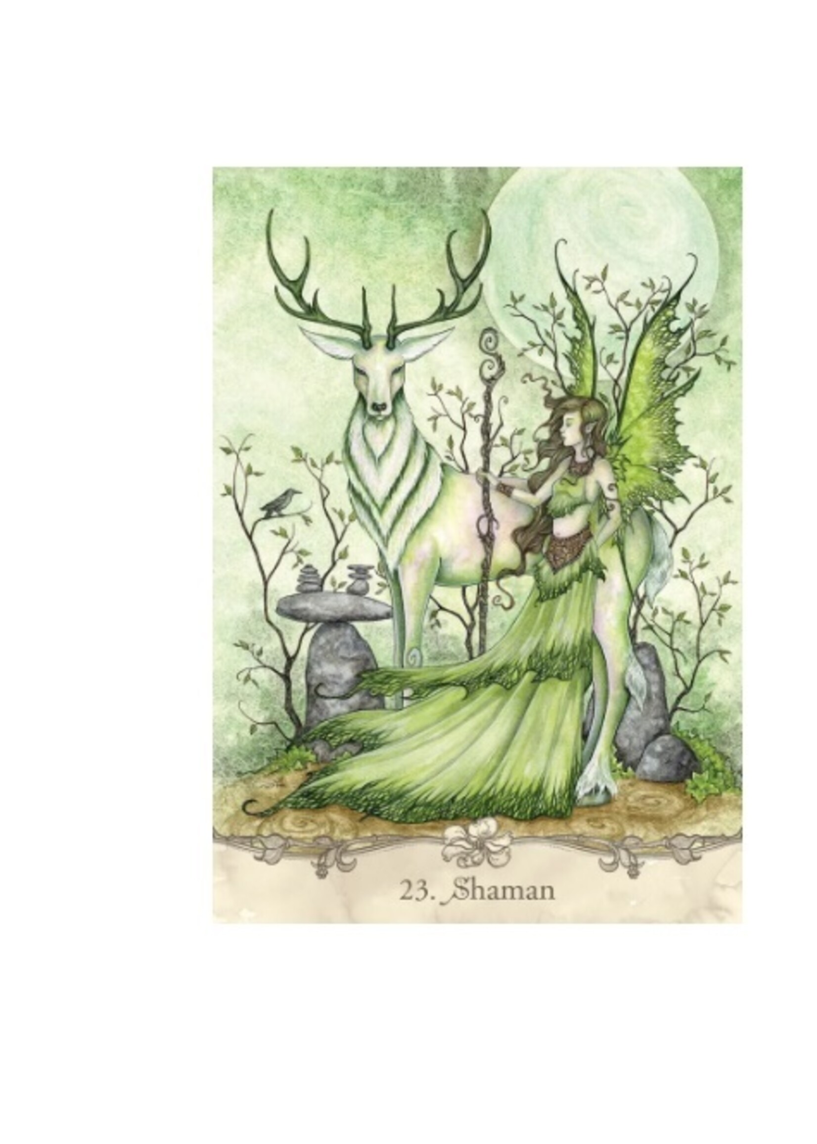 Fairy Wisdom Oracle 64-Card Deck & Book