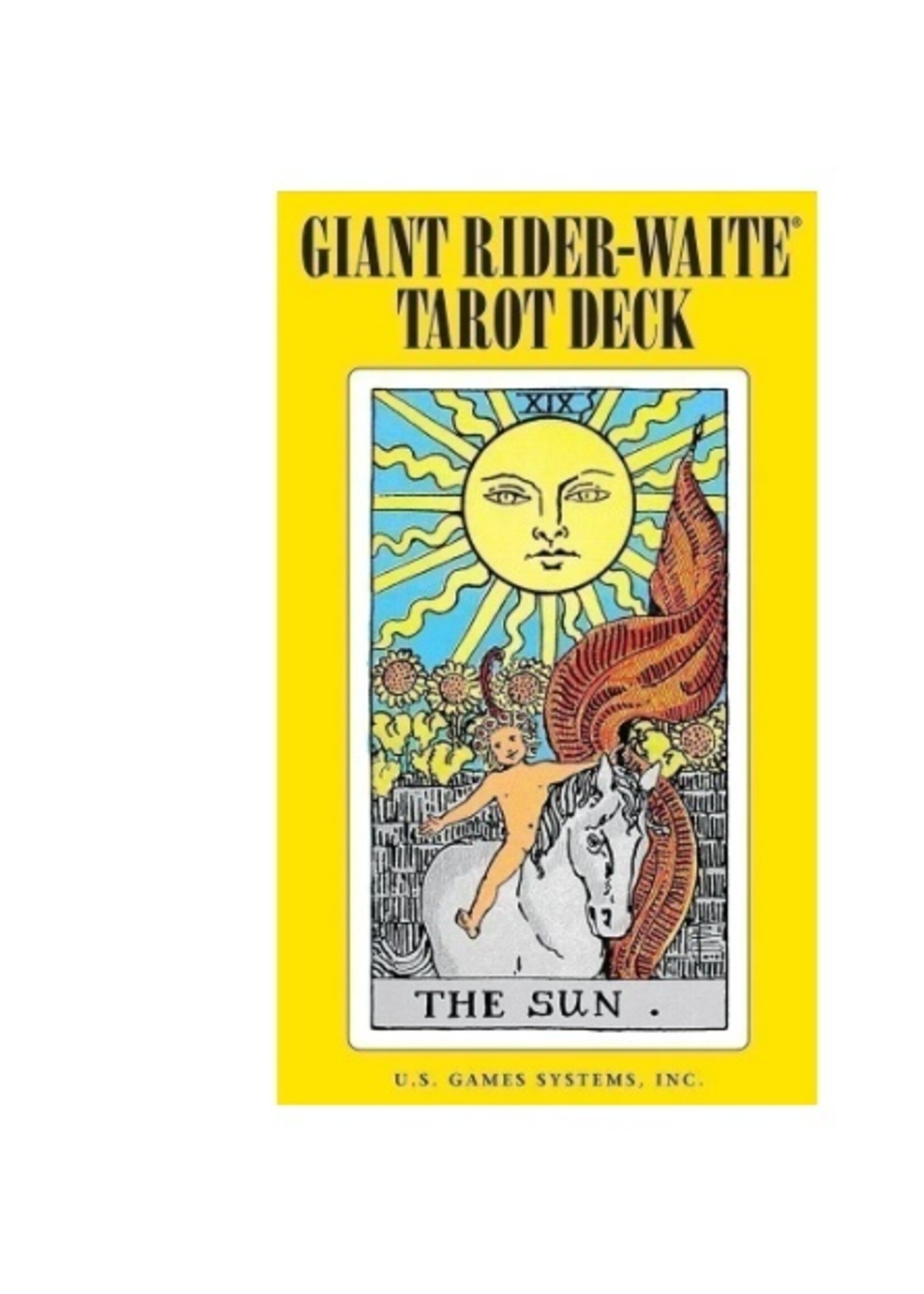 Giant Rider-Waite Tarot 78-Card Deck & Book