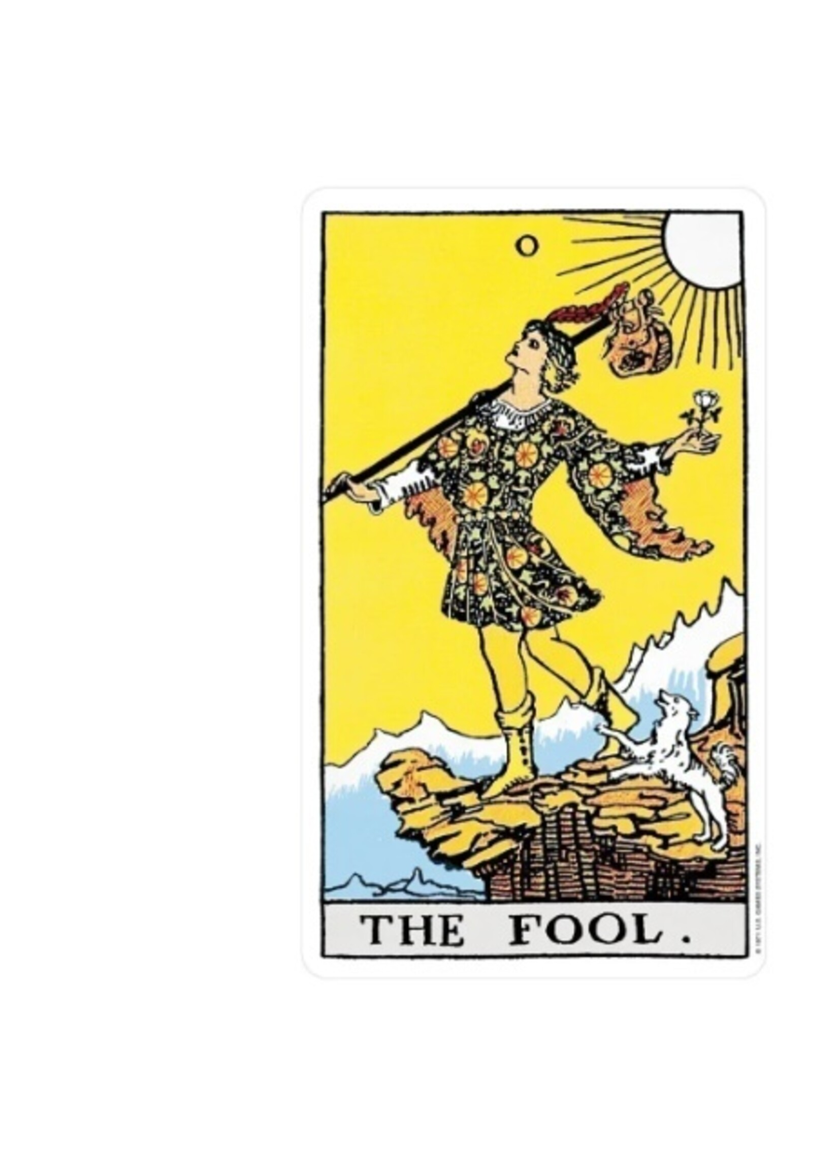 Giant Rider-Waite Tarot 78-Card Deck & Book