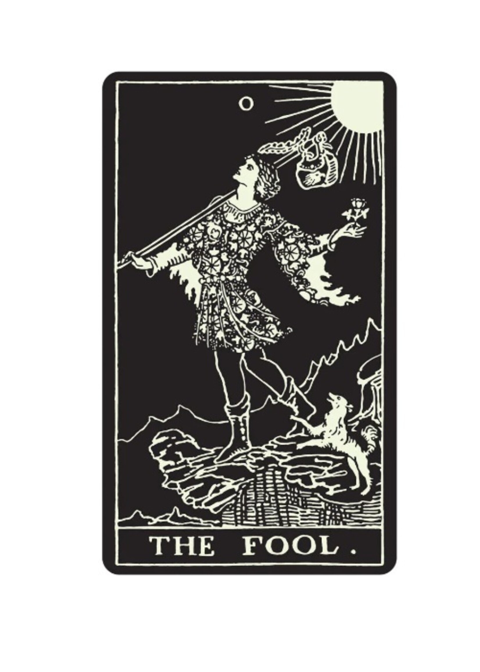 Glow in the Dark Tarot Rider-Waite 78-Card Deck & Book