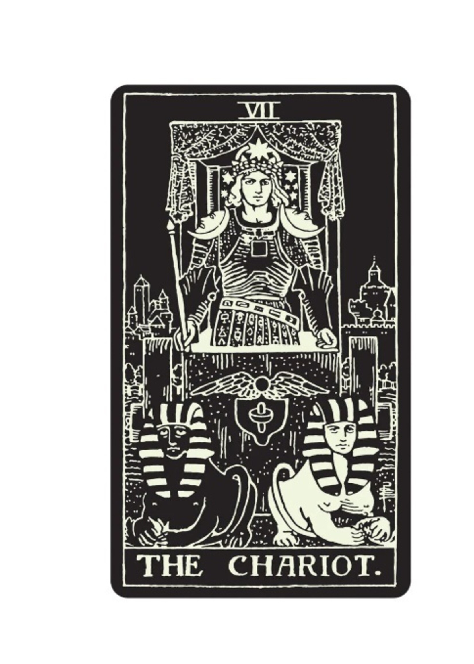 Glow in the Dark Tarot Rider-Waite 78-Card Deck & Book