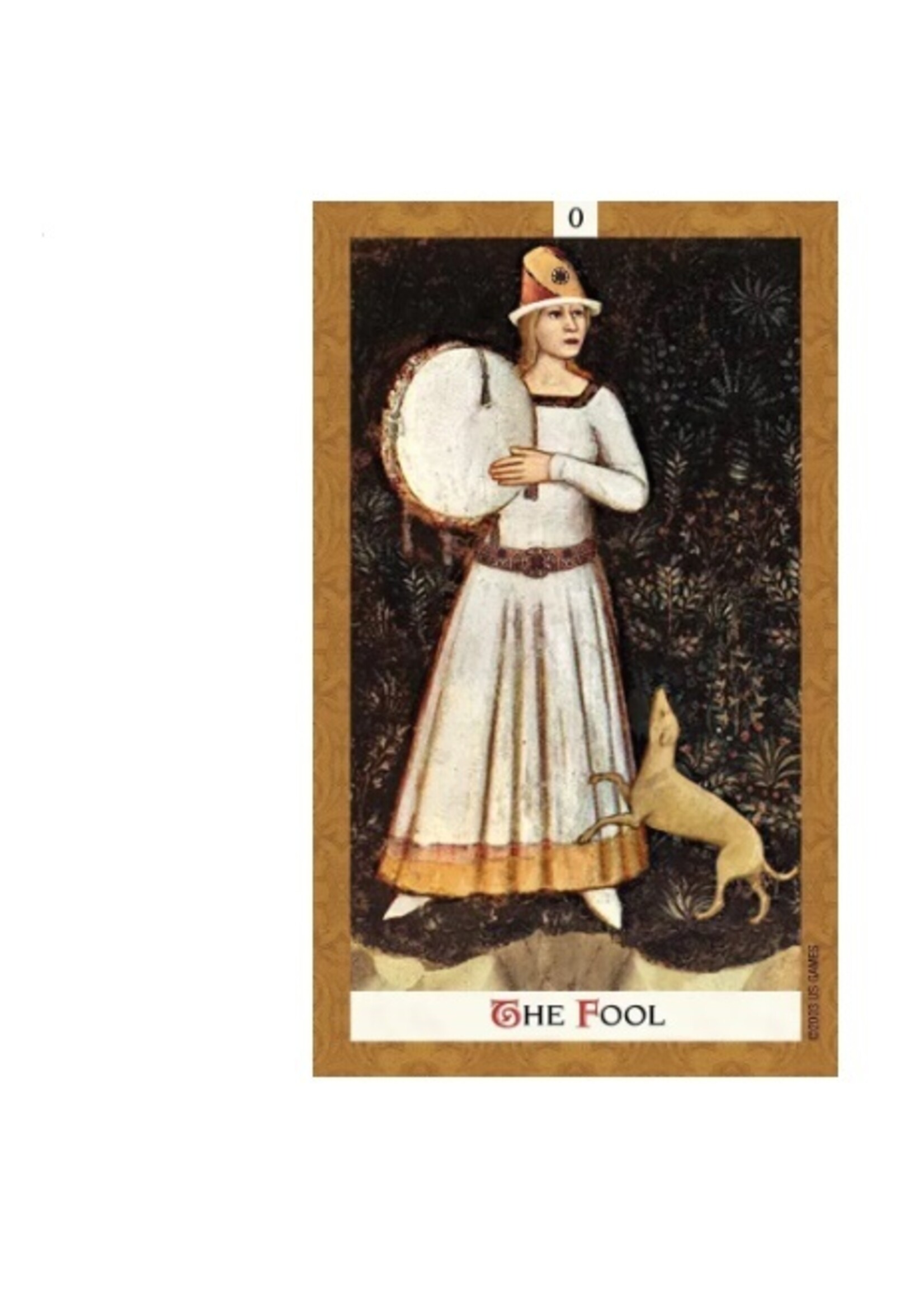 Golden Tarot 78-Card Deck & Book