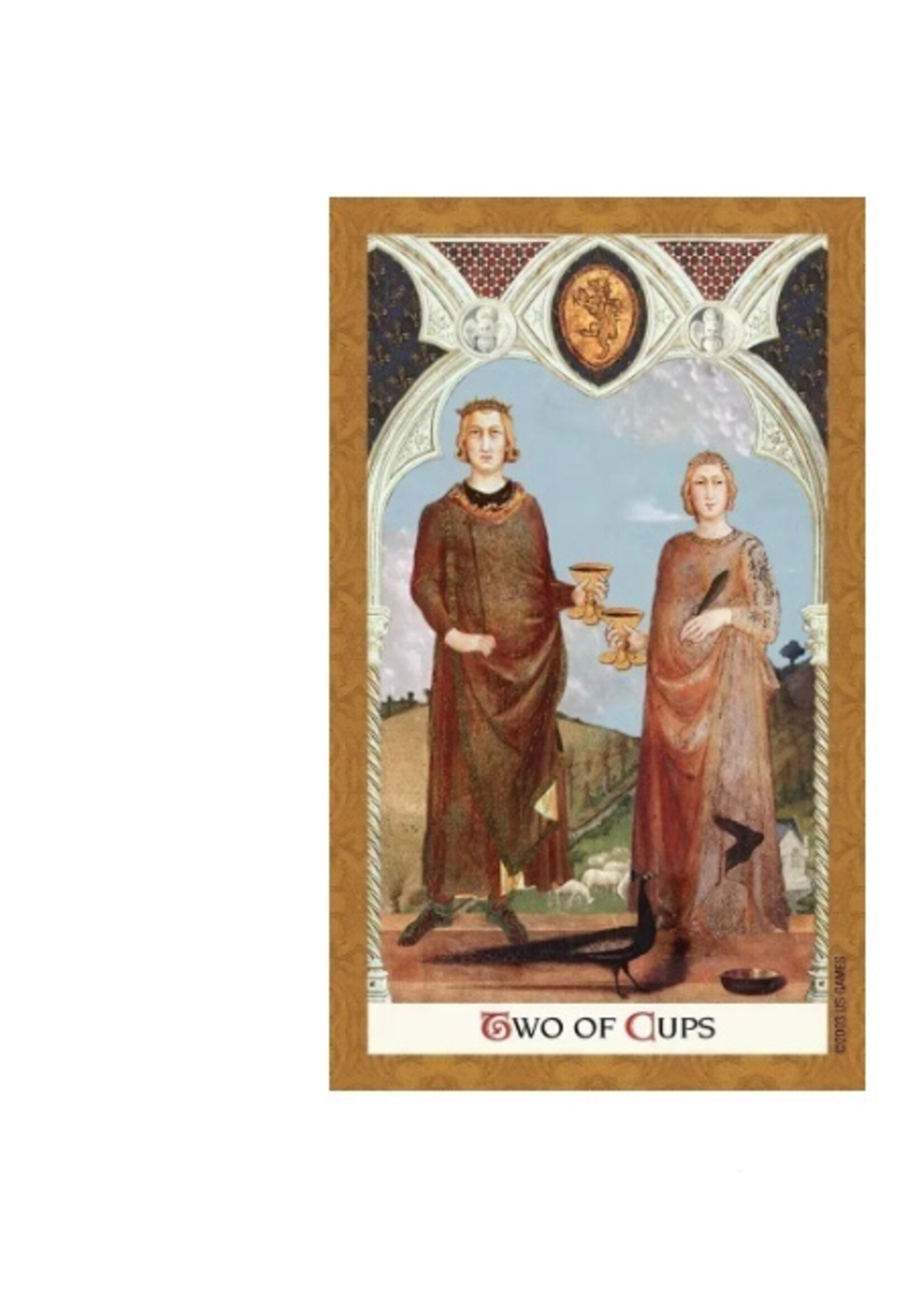 Golden Tarot 78-Card Deck & Book