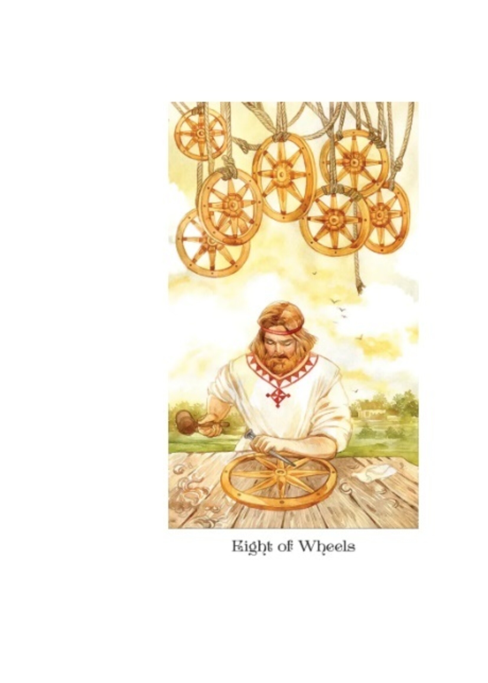 Tarot of the Golden Wheel 78-Card Deck & Book