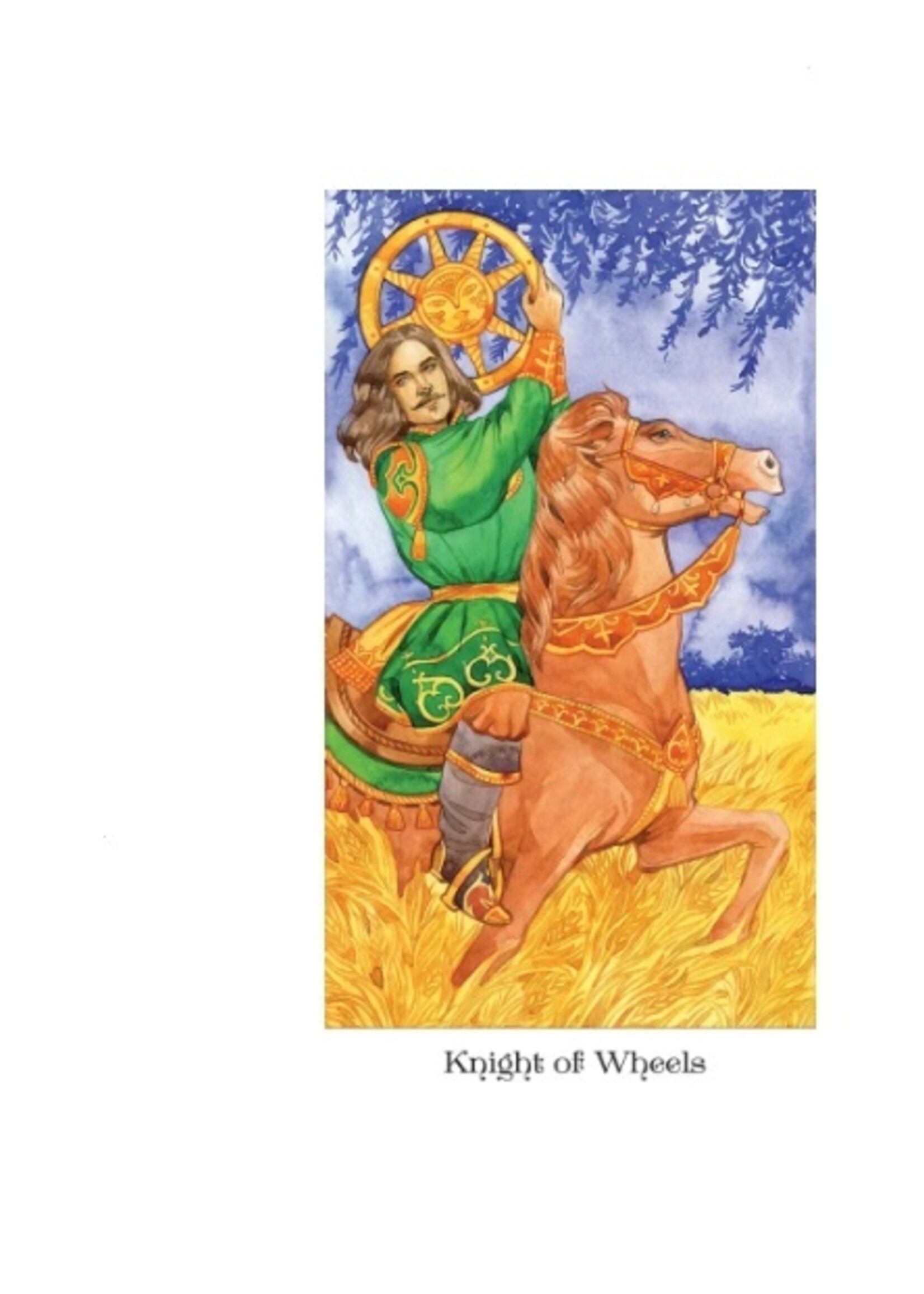 Tarot of the Golden Wheel 78-Card Deck & Book