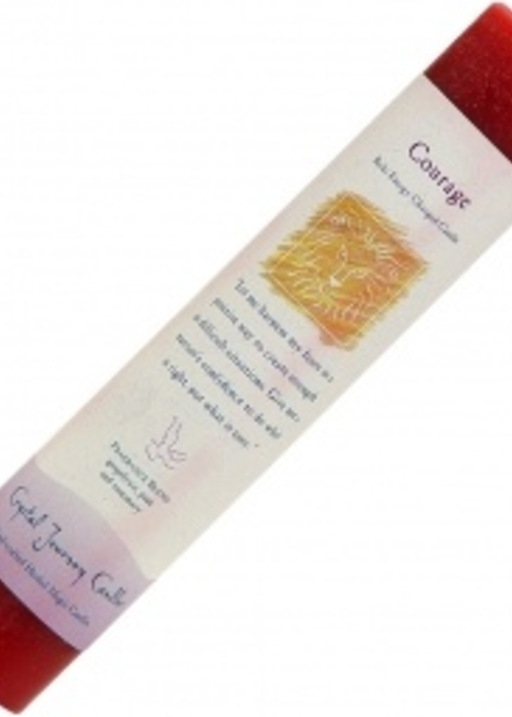 Reiki Charged Herbal Pillar Candle