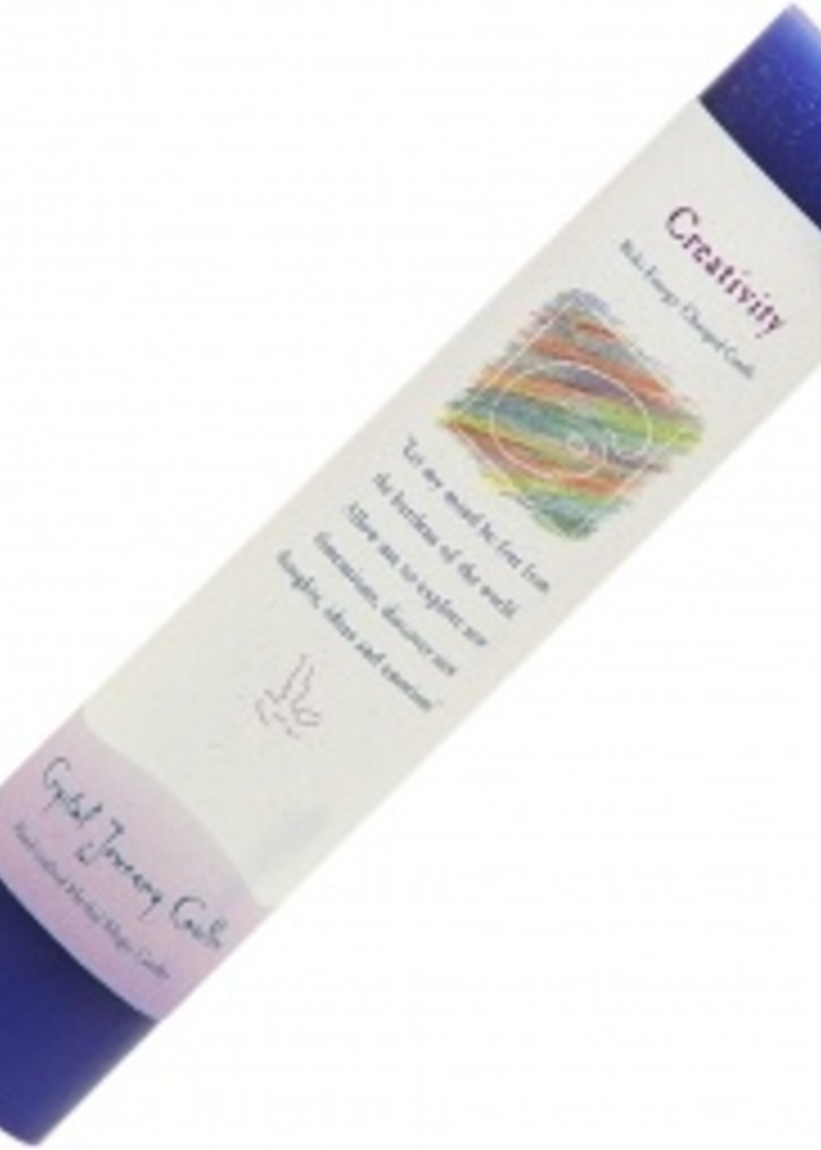 Reiki Charged Herbal Pillar Candle