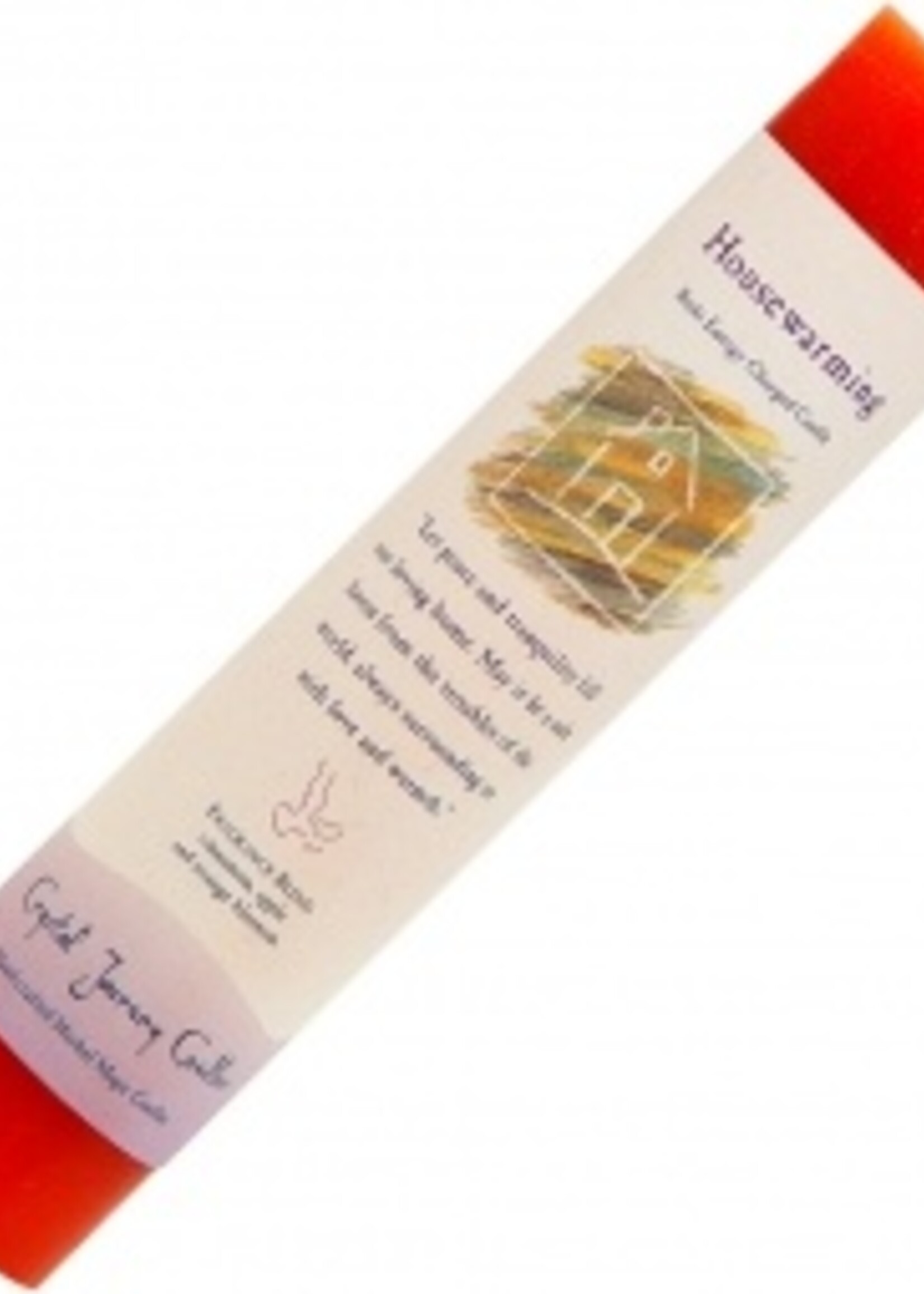 Reiki Charged Herbal Pillar Candle