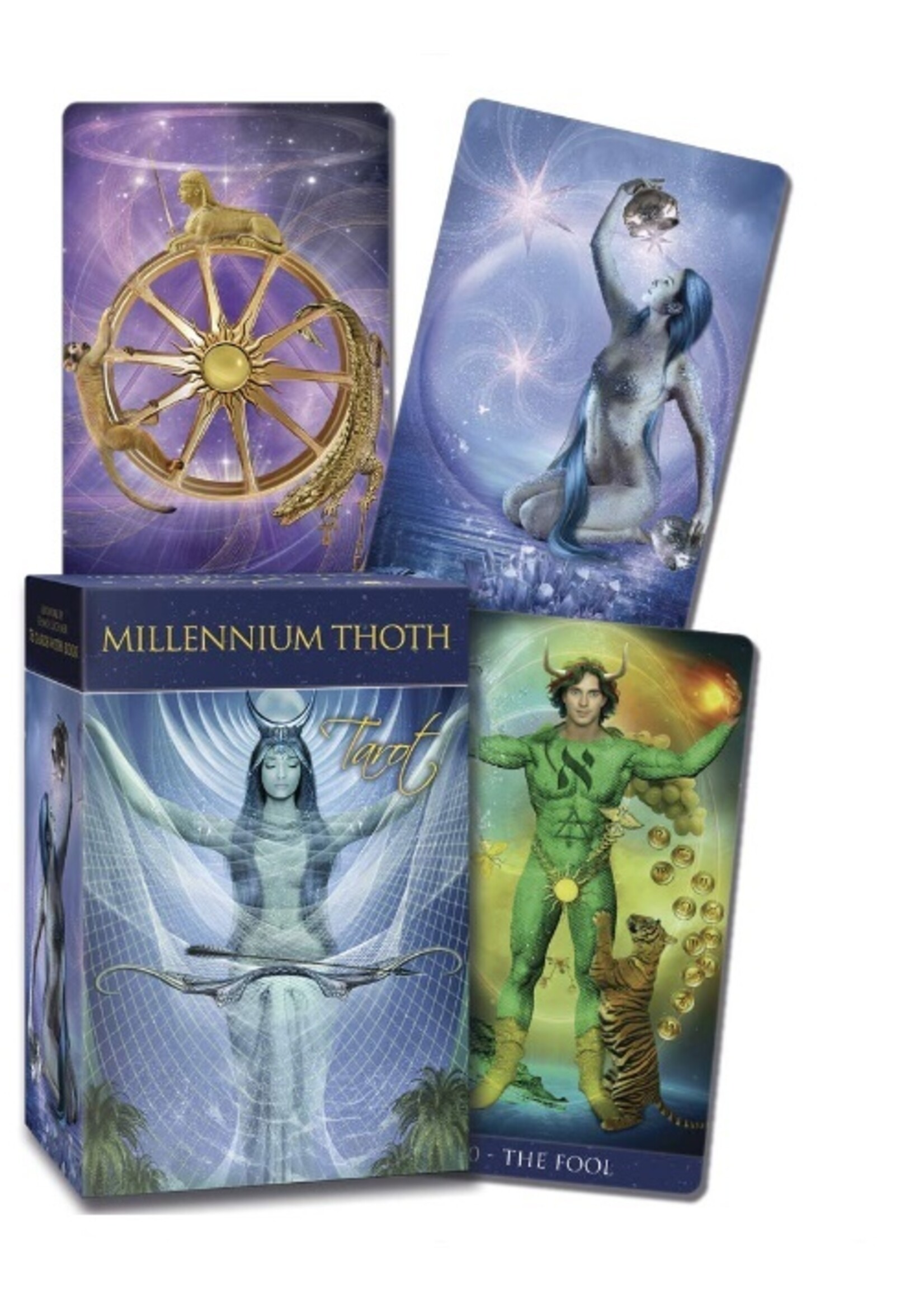 Millennium Thoth Tarot 78-Card Deck & Book