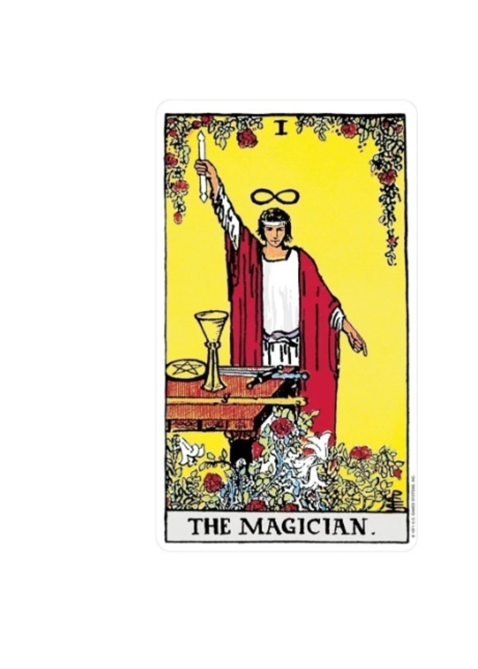 Miniature Rider-Waite Tarot 78-Card Deck & Book