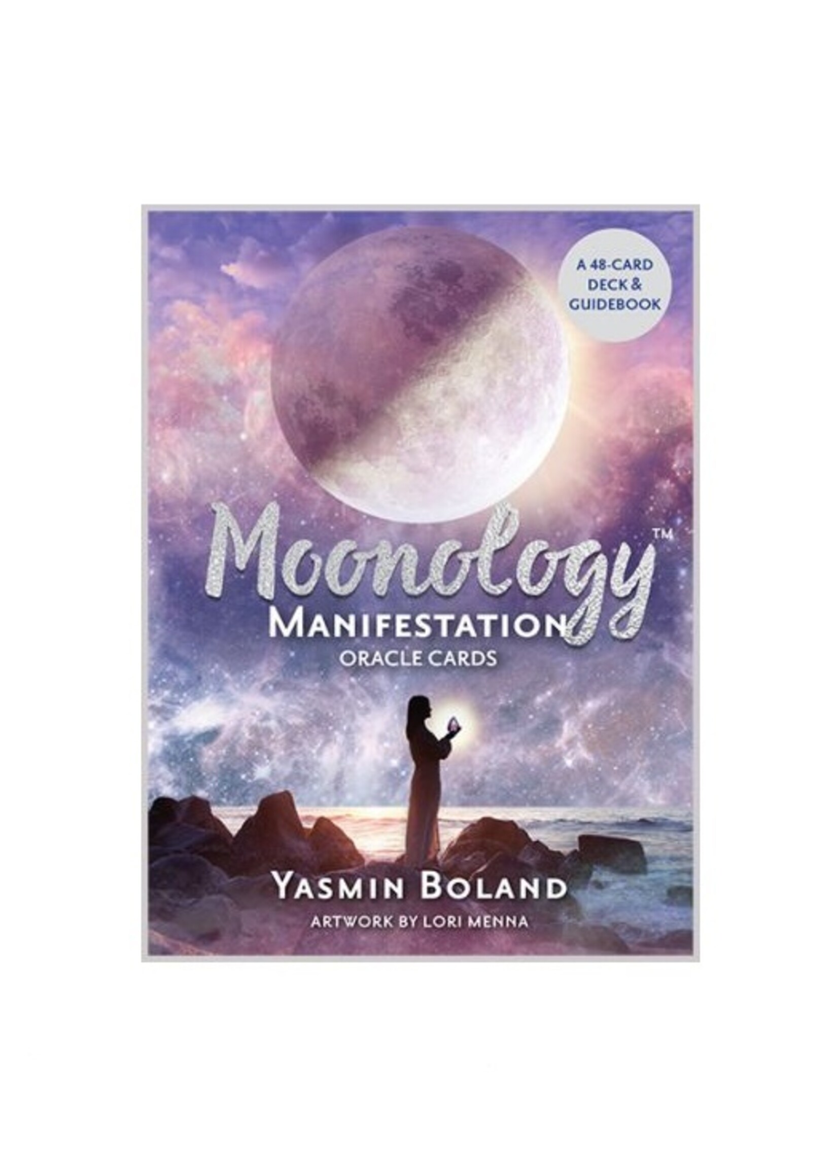 Moonology Manifestation Oracle Cards 48-Card Deck and Book