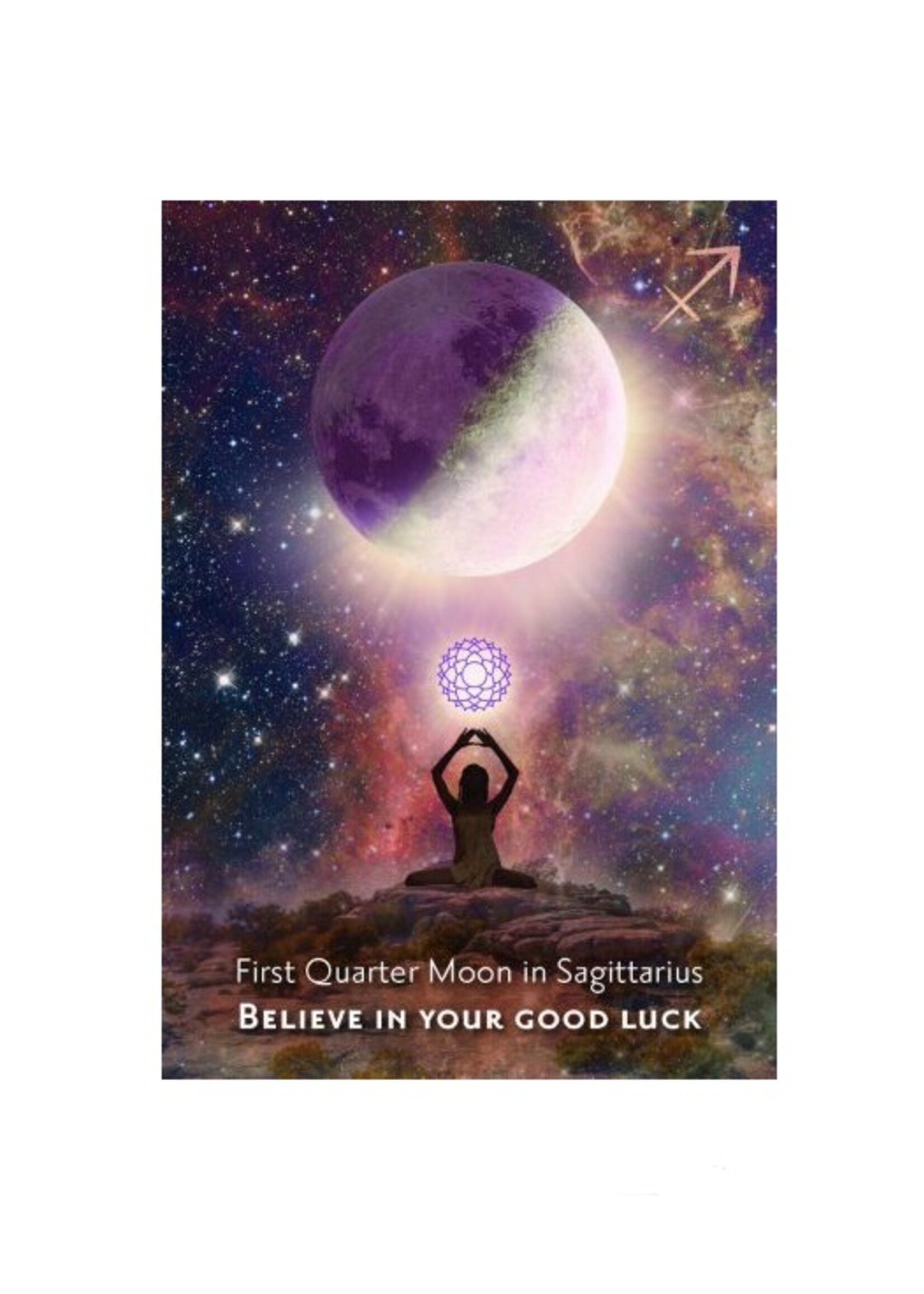 Moonology Manifestation Oracle Cards 48-Card Deck and Book