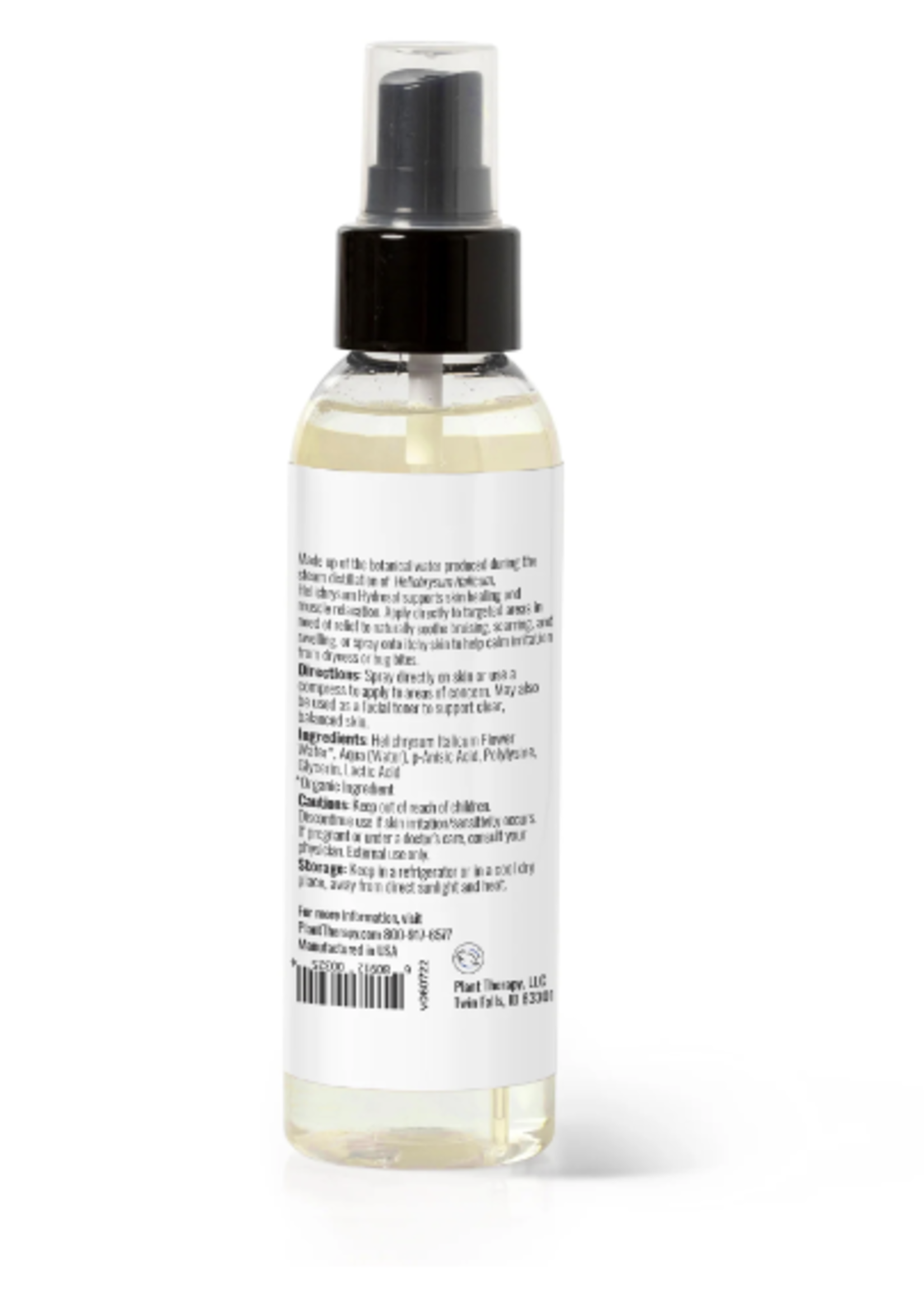 Plant Therapy Helichrysum Hydrosol Face Spray 4oz