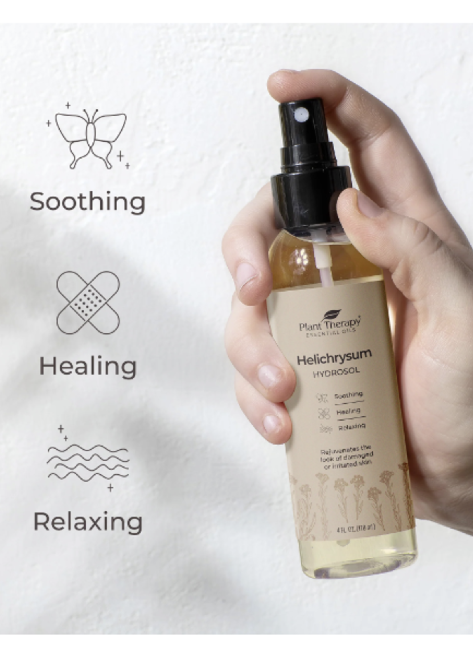 Plant Therapy Helichrysum Hydrosol Face Spray 4oz