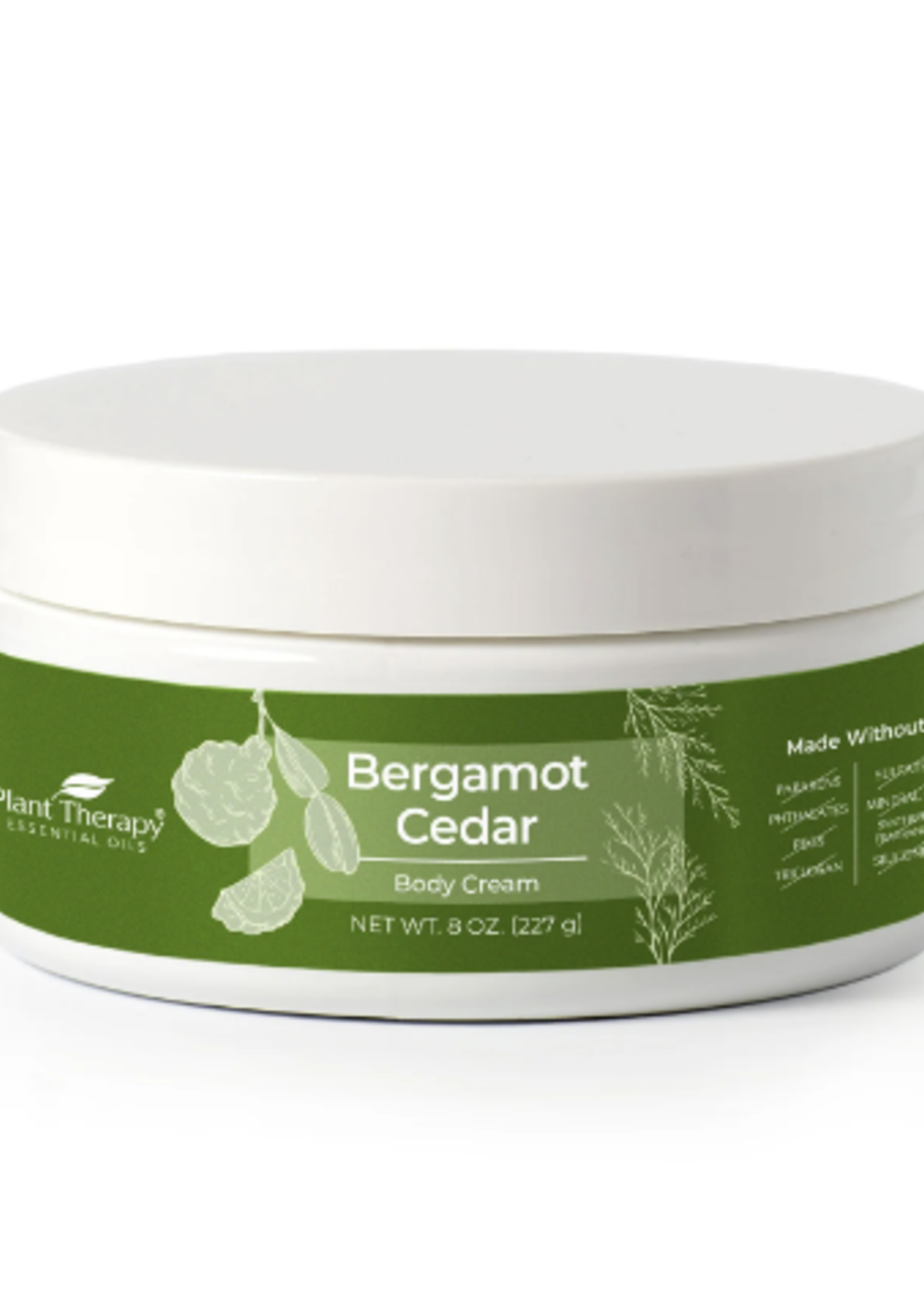 Plant Therapy Bergamot Cedar Body Cream 8oz